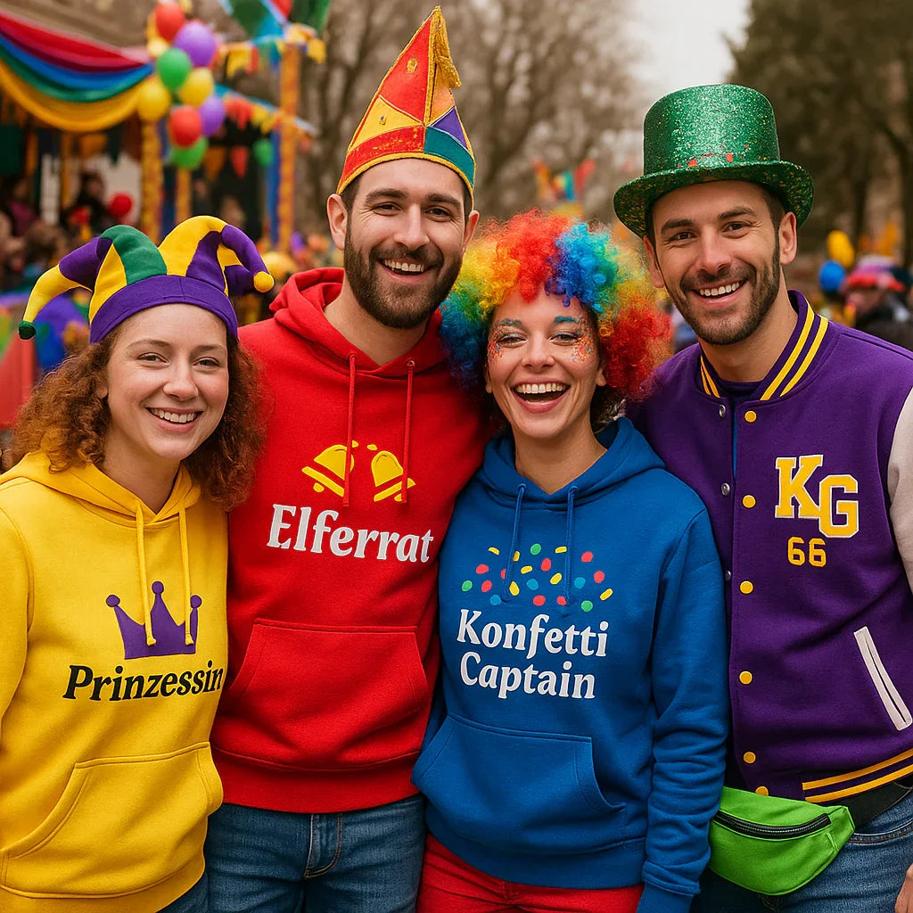 Individuelle Outfits für euren Faschingsverein – kreativ, bunt & absolut einzigartig - Time Of Vibes