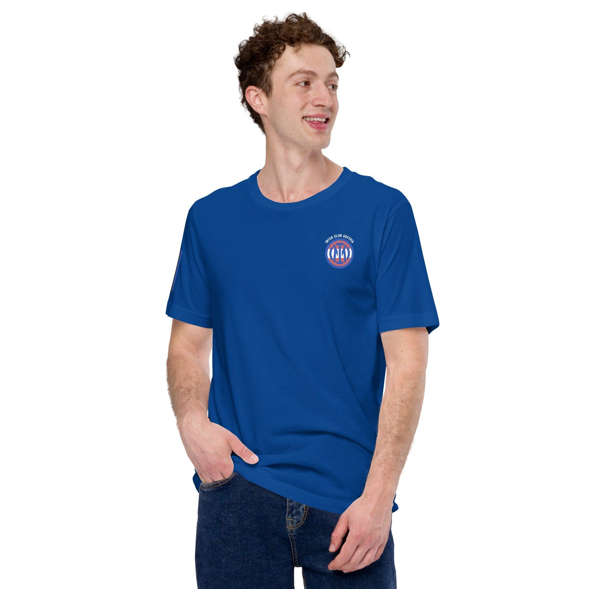 ICA T-Shirt Baumwolle Herren (Blau) - Time Of Vibes