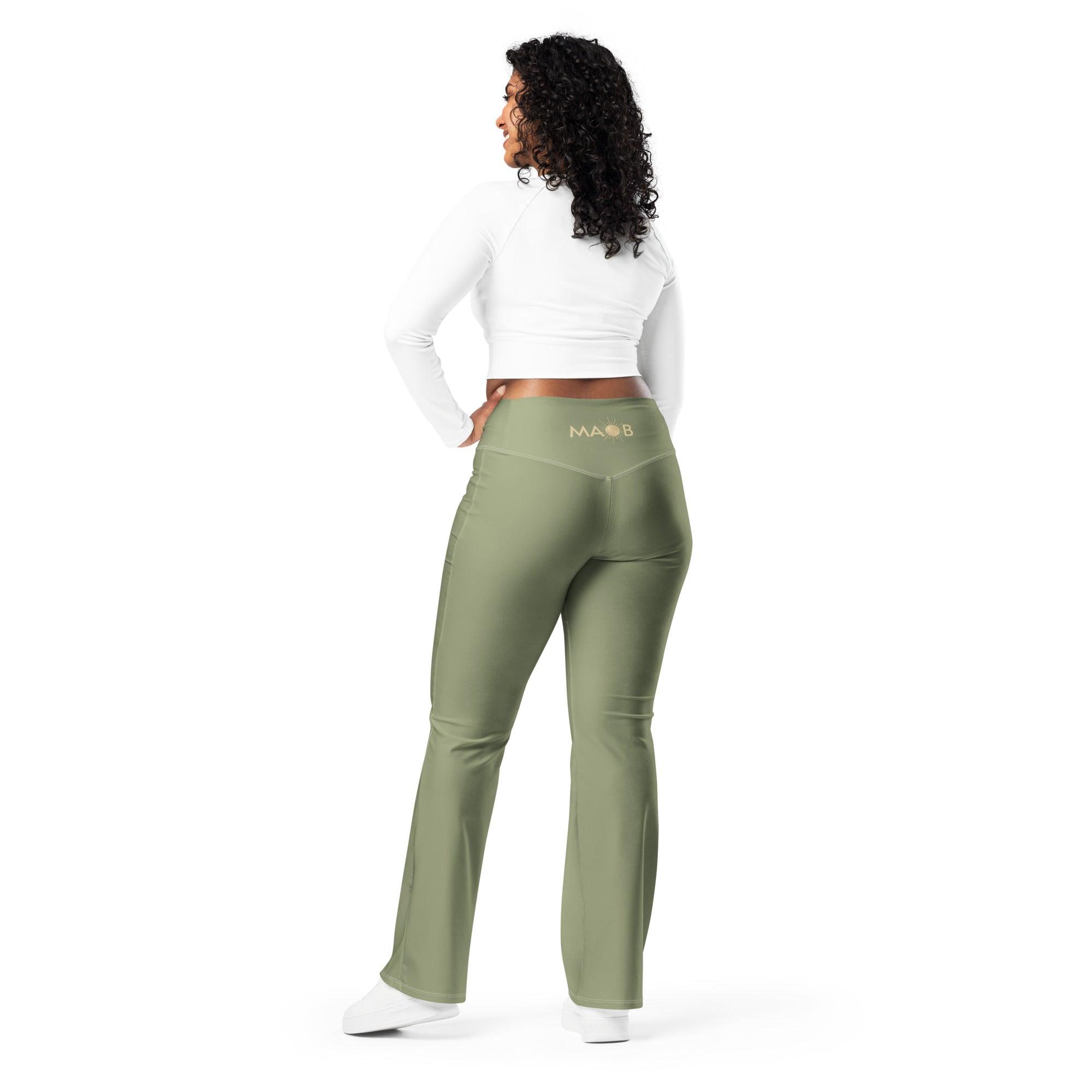 MAOB Leggins mit Schlag | Erde - Time Of Vibes