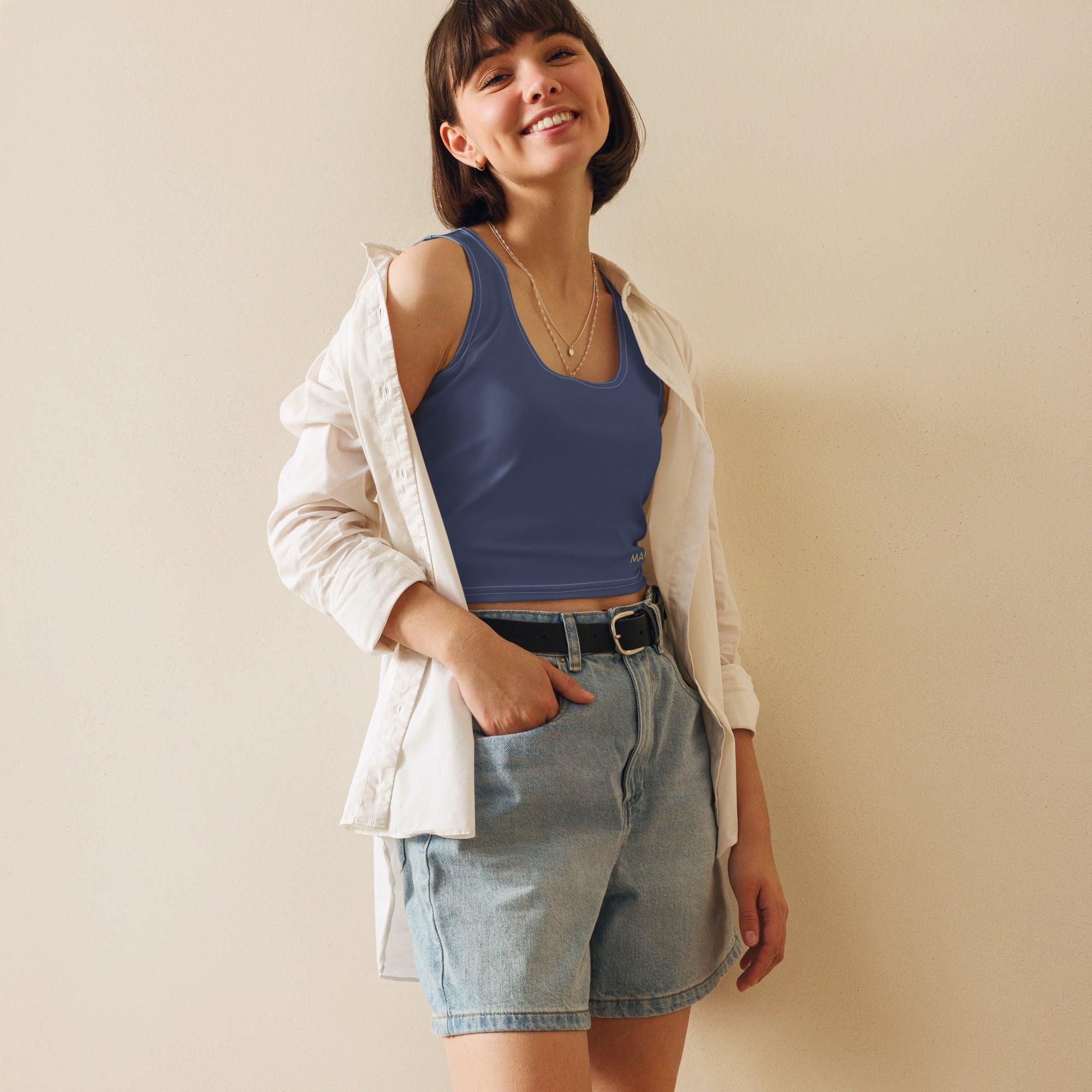 MAOB Crop-Top | Wasser - Time Of Vibes