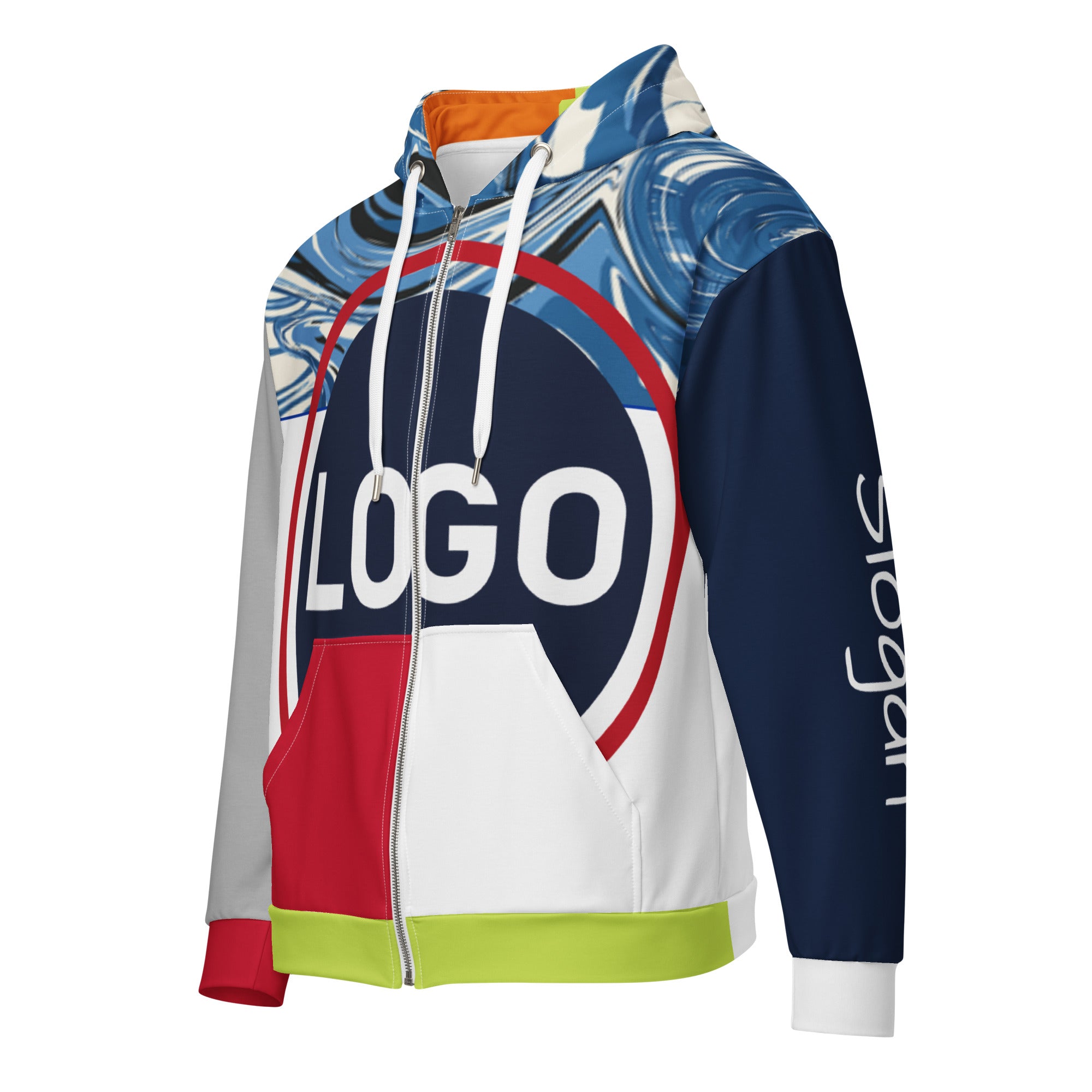 TOV Zip Hoodie bedrucken