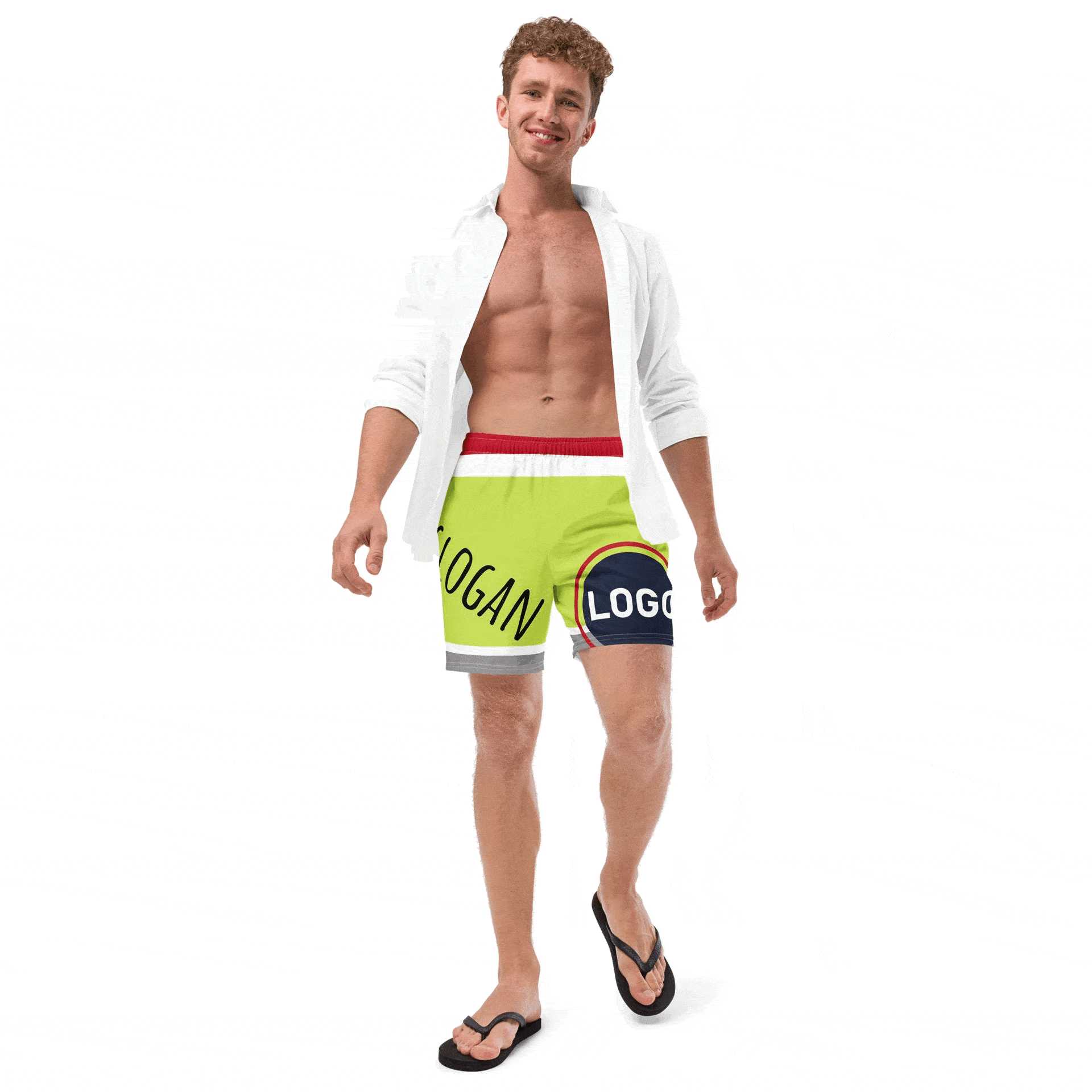 TOV Badehose * Herren - Komplett individualisieren und bedrucken - Time Of Vibes
