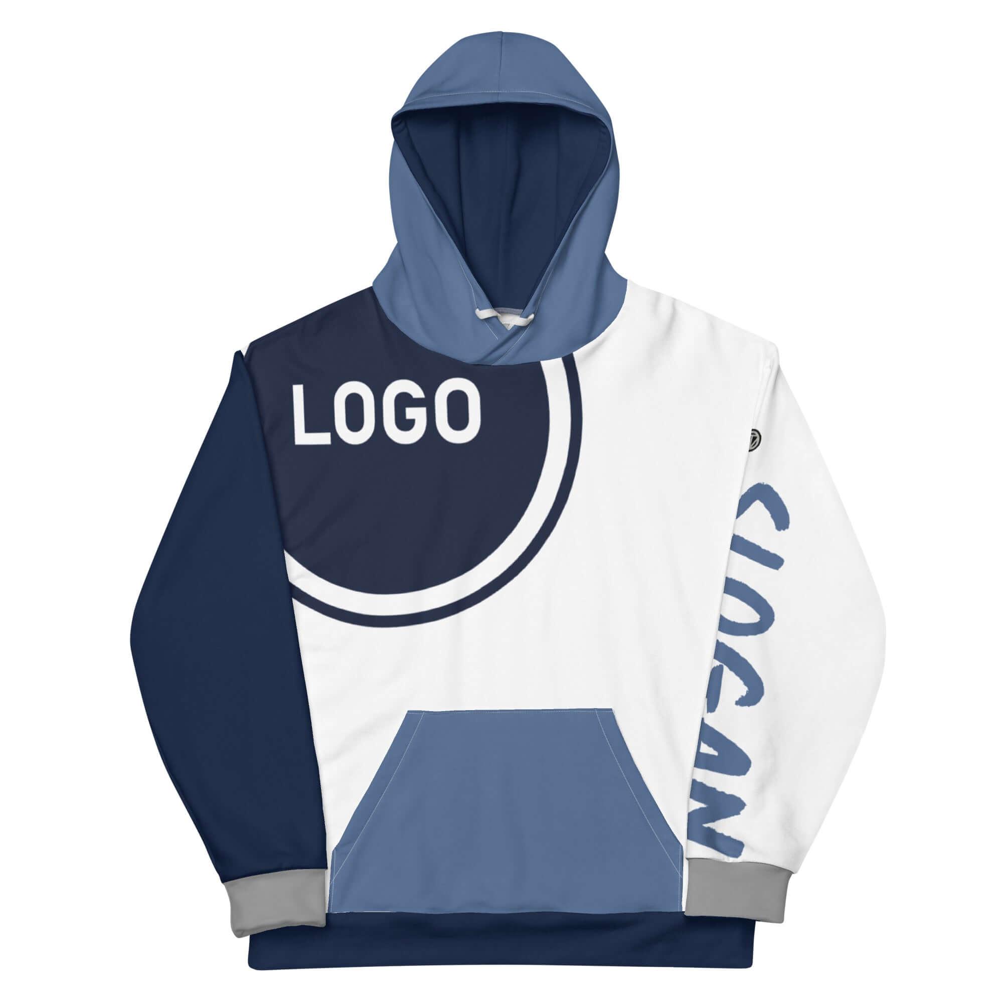 TOV Hoodie Unisex - Komplett bedrucken und individualisieren - Vorderseite- Time Of Vibes