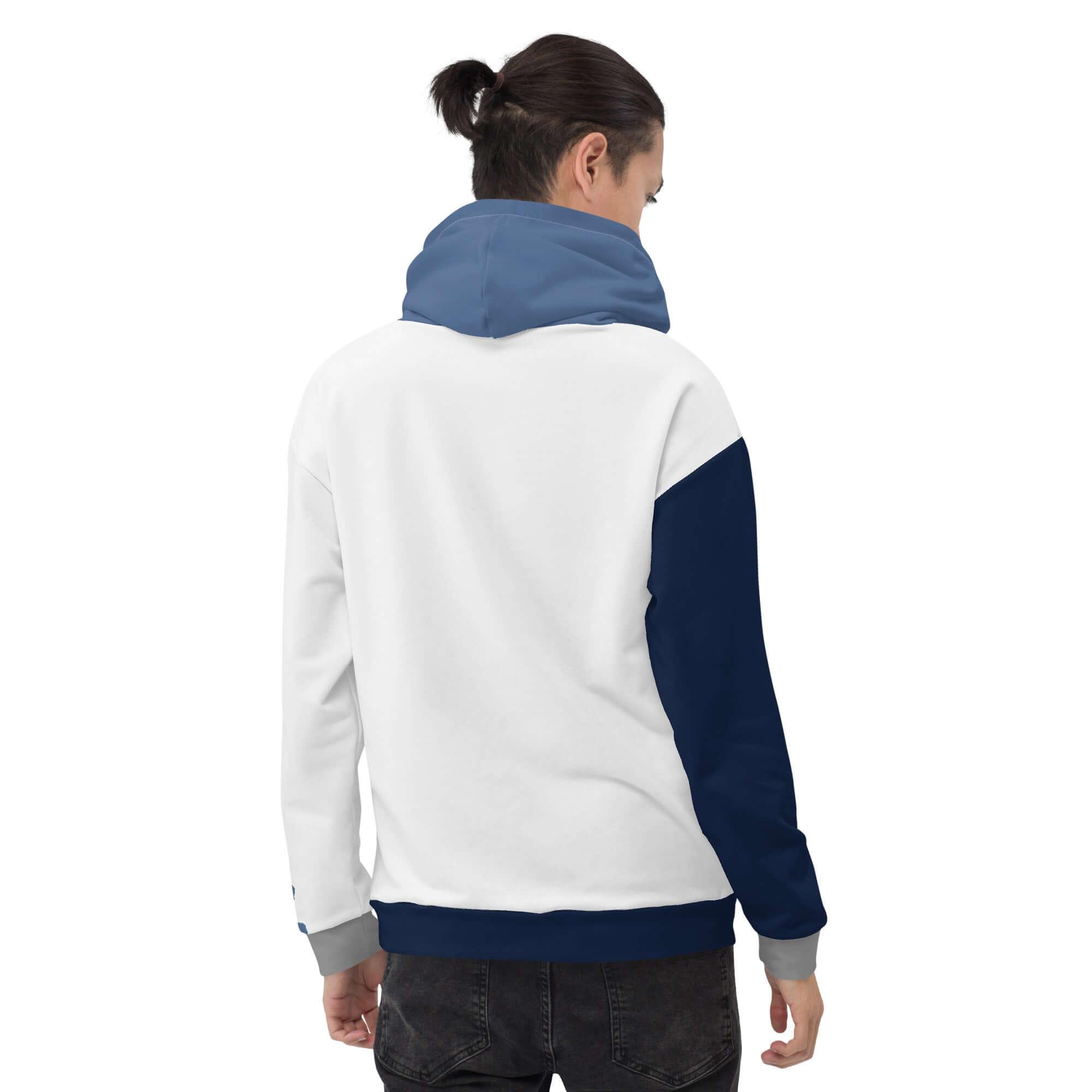 TOV Hoodie Unisex - Komplett bedrucken und individualisieren - Model - Time Of Vibes