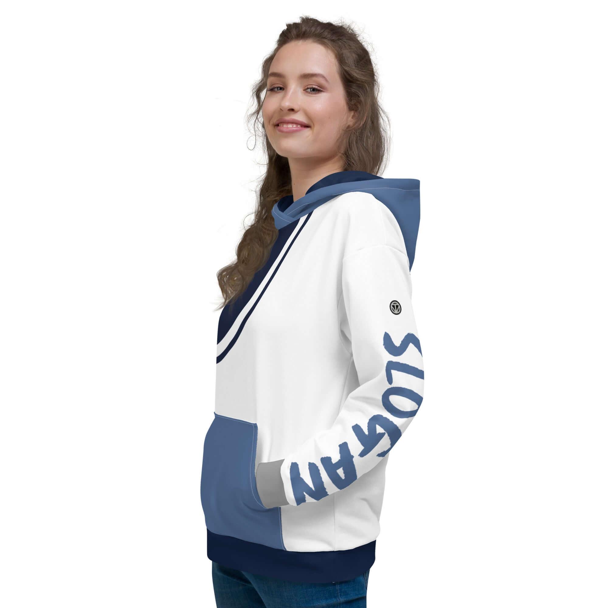 TOV Hoodie Unisex - Komplett bedrucken und individualisieren - Model - Time Of Vibes
