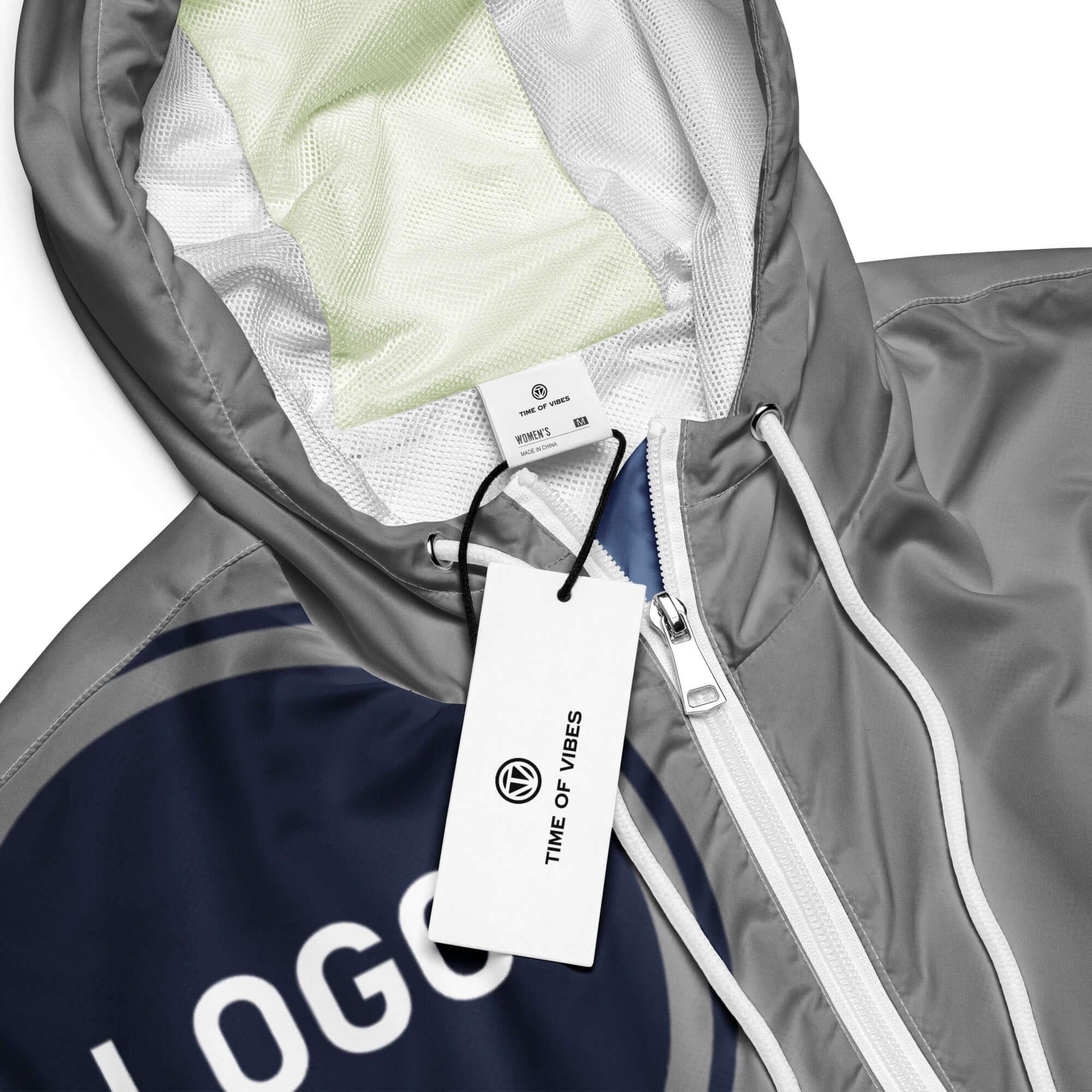 TOV Kurze Windjacke Damen - Komplett bedrucken und individualisieren - Details - Time Of Vibes