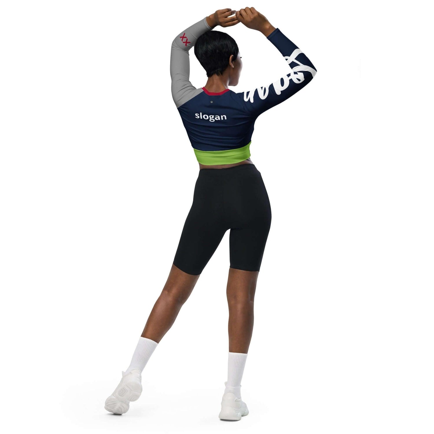 TOV Langarm Crop-Top * Damen - Time Of Vibes