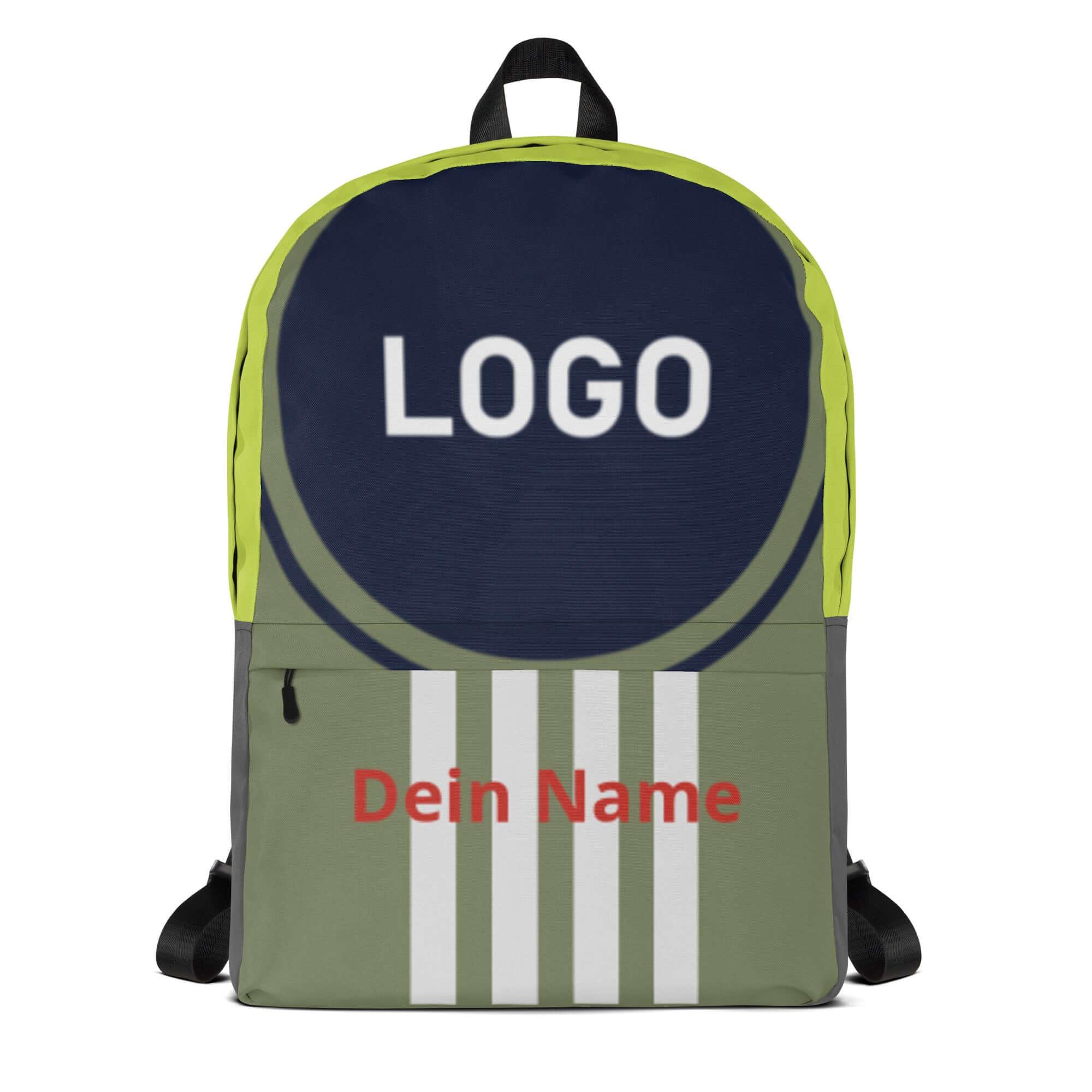 TOV Rucksack - Komplett bedrucken und individualisieren - Frontal - Time Of Vibes