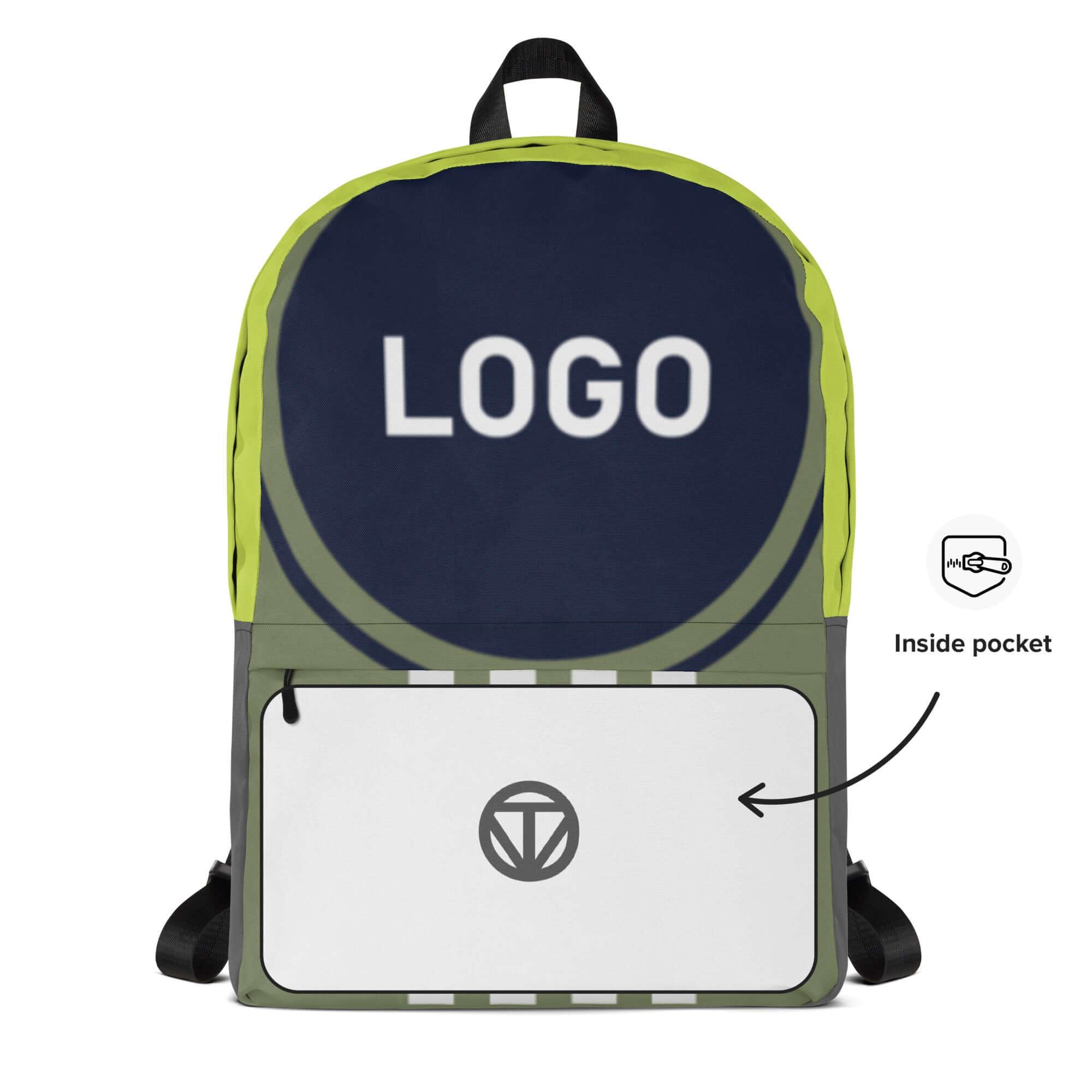 TOV Rucksack - Komplett bedrucken und individualisieren - Innentasche - Time Of Vibes