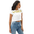 VIBES Crop-Top Shirt TOV (Weiß) * Damen - Time Of Vibes