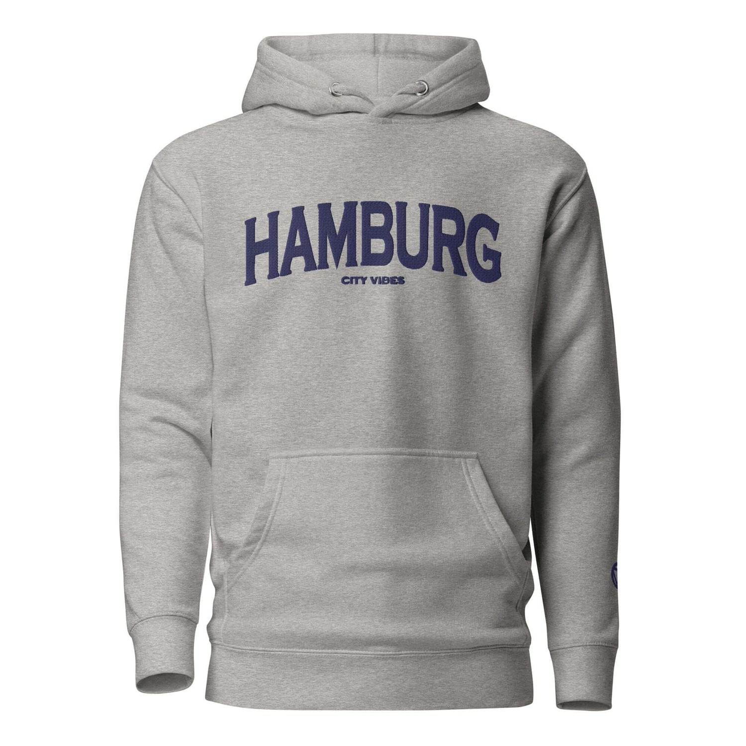 VIBES Hoodie City | HAMBURG (Grau/Blau) * Unisex - Time Of Vibes
