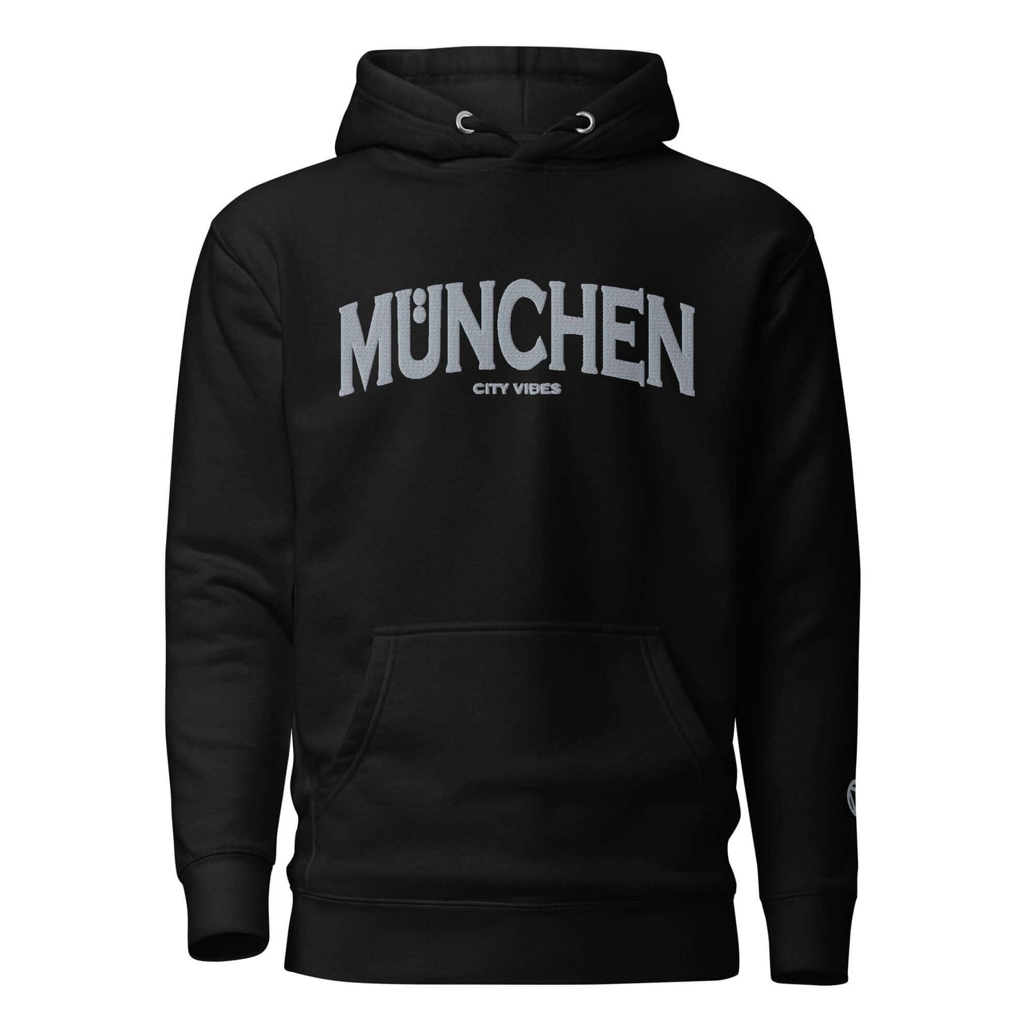 VIBES Hoodie City | MÜNCHEN (Schwarz/Grau) * Unisex - Time Of Vibes