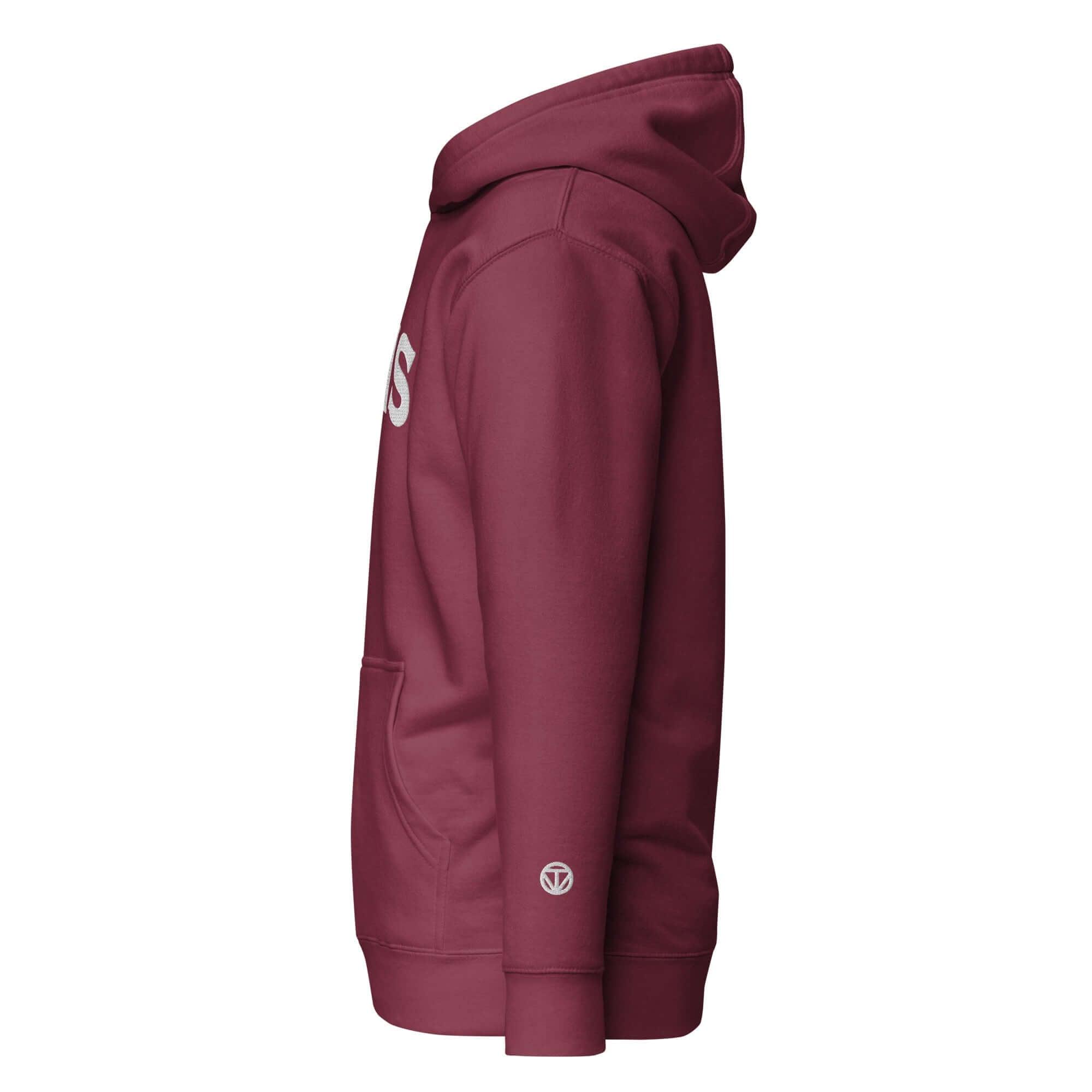 VIBES Hoodie Unisex | PARIS (Rot/Weiß) - Time Of Vibes