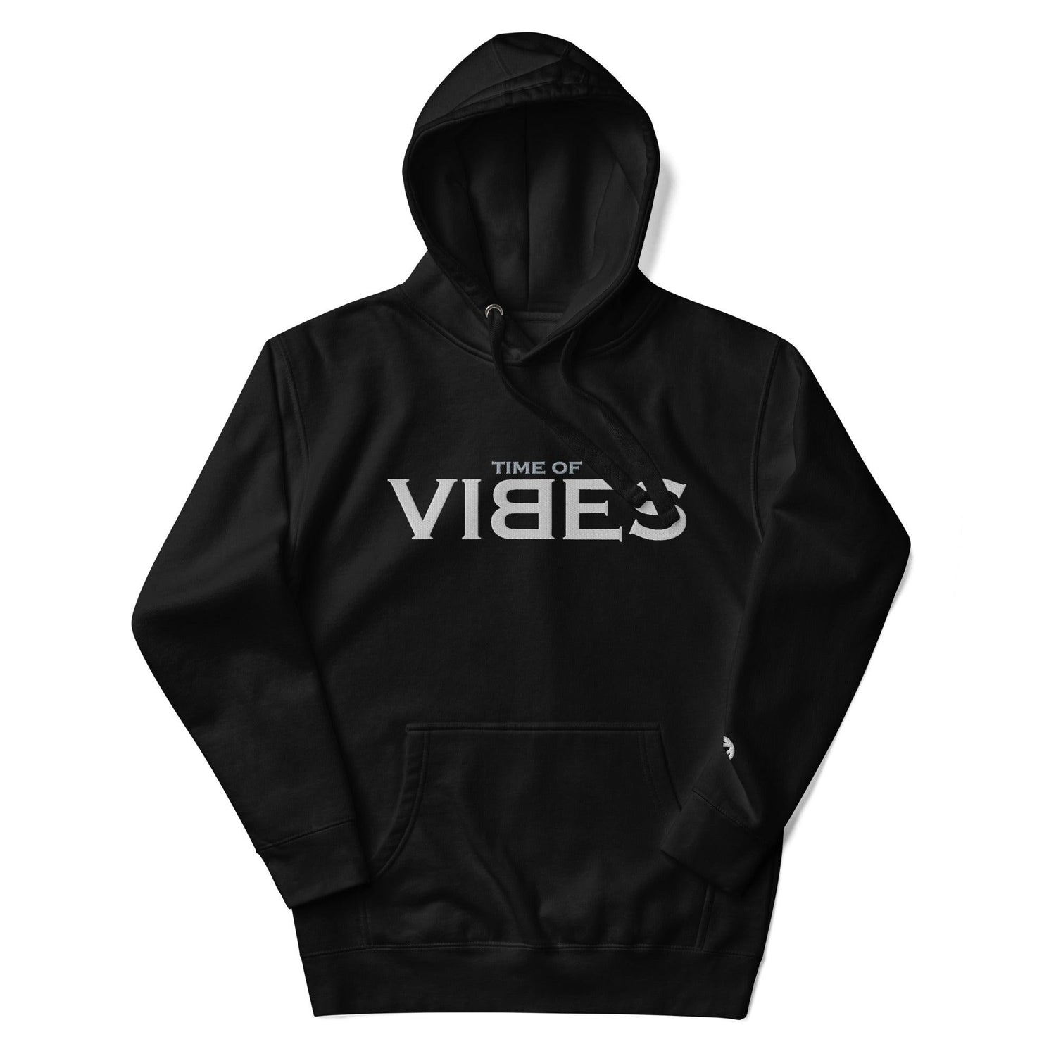 VIBES Hoodie TOV (Schwarz/Weiß) * Unisex - Time Of Vibes