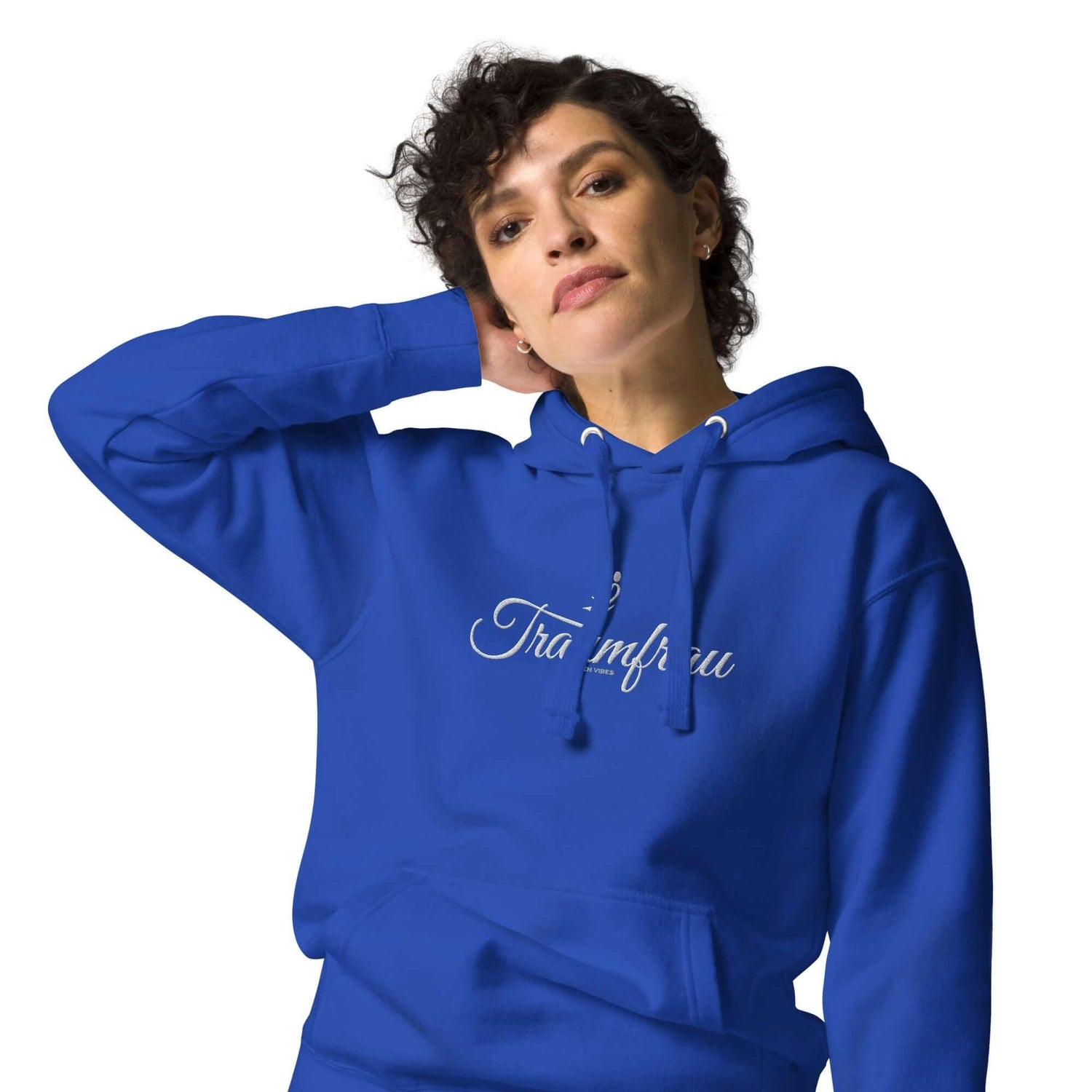 VIBES Hoodie | TRAUMFRAU (Blau) * Damen - Time Of Vibes