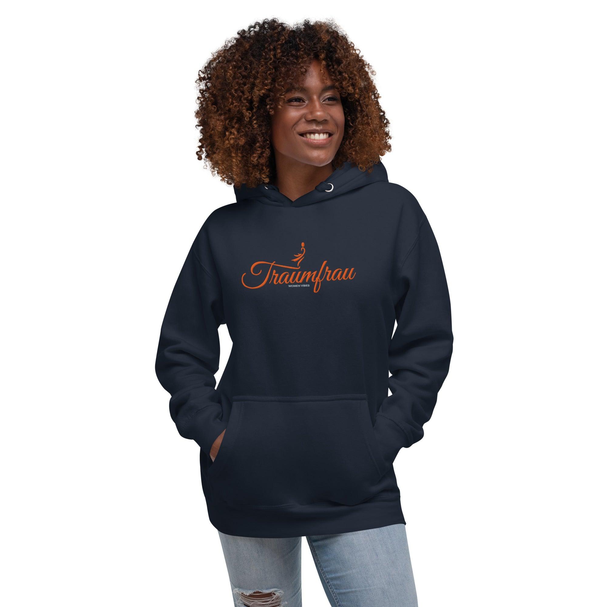 VIBES Hoodie | TRAUMFRAU (Navy) * Damen - Time Of Vibes