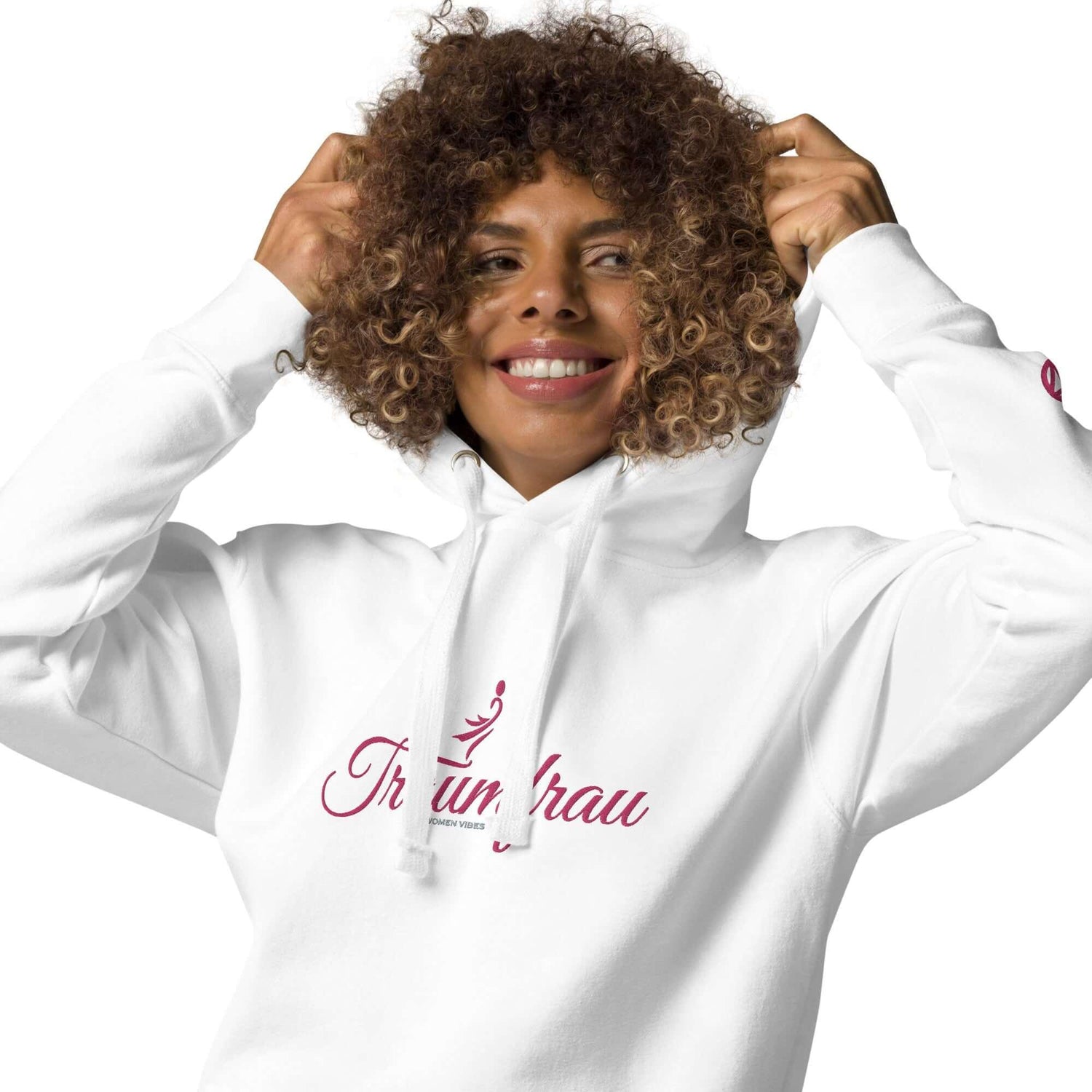 VIBES Hoodie | TRAUMFRAU (Weiß) * Damen - Time Of Vibes
