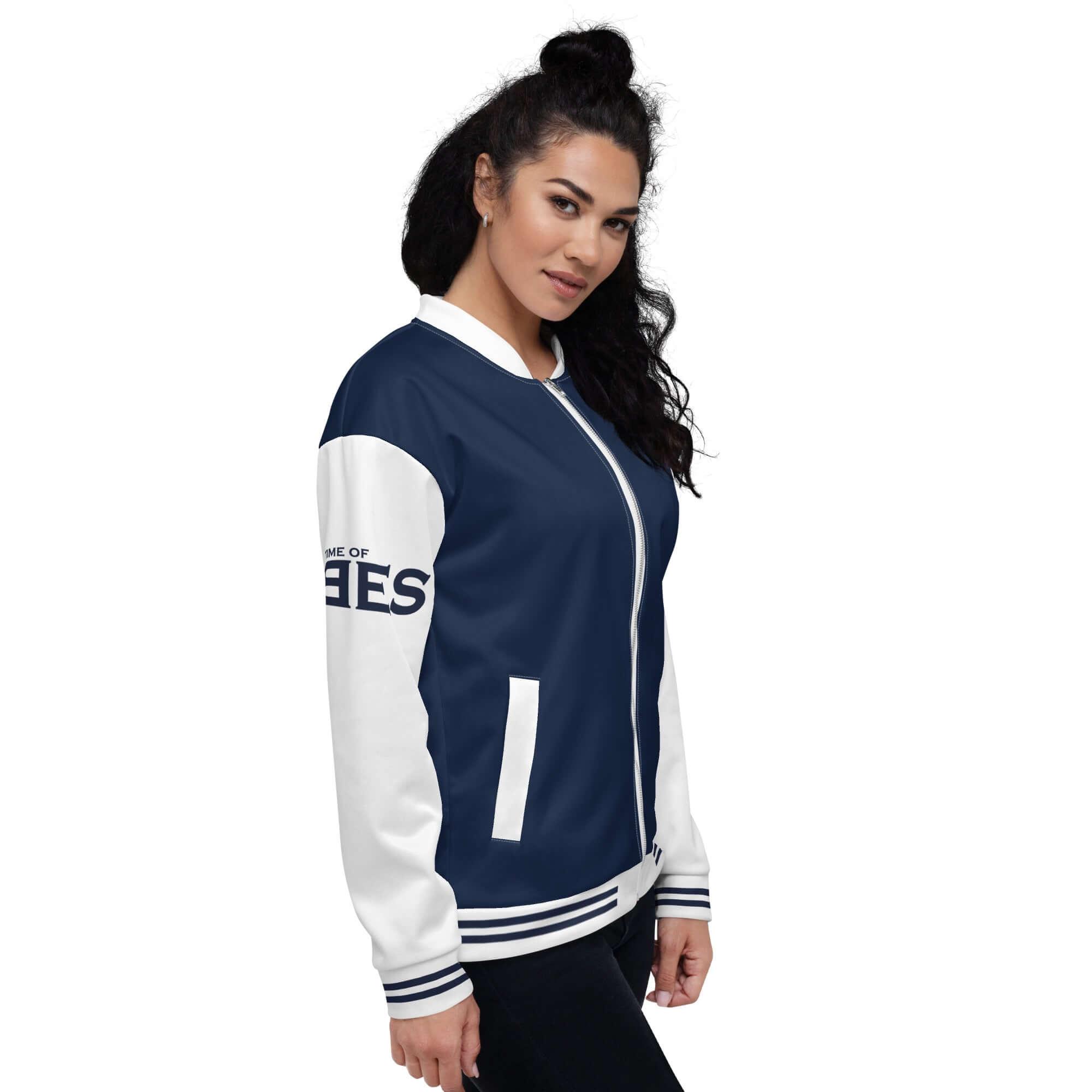 VIBES Jacke | COLLEGE (Blau) - Time Of Vibes