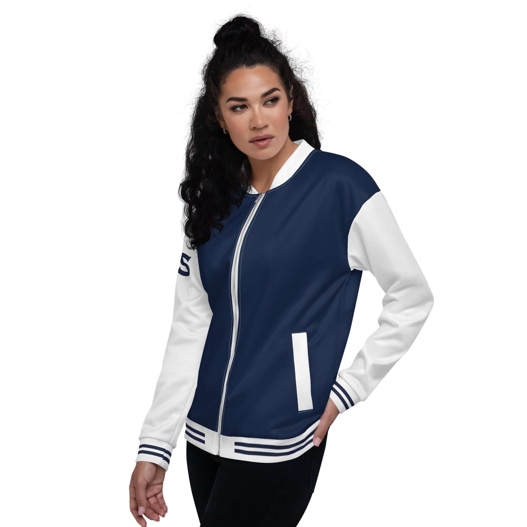 VIBES Jacke | COLLEGE (Blau) - Time Of Vibes