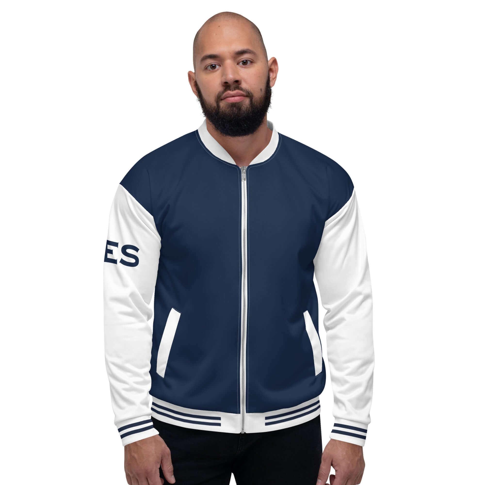 VIBES Jacke | COLLEGE (Blau) - Time Of Vibes