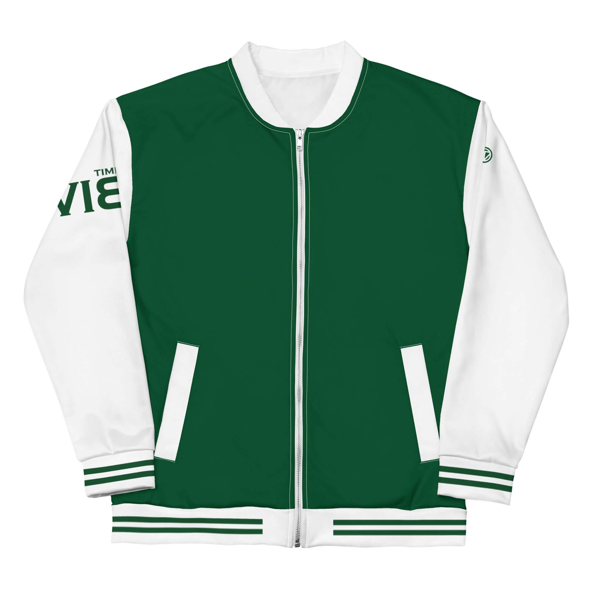 VIBES Jacke | COLLEGE (Grün) - Time Of Vibes