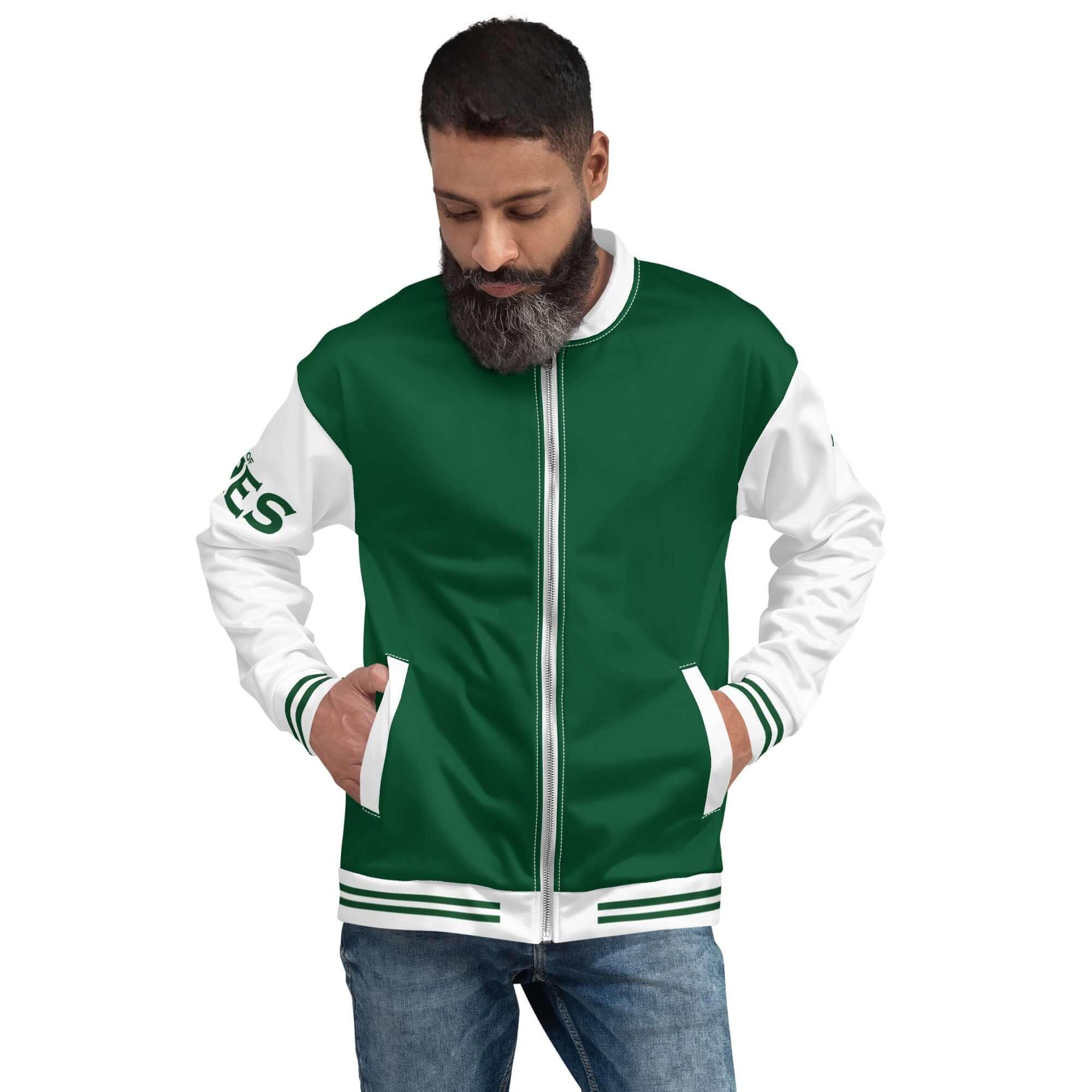 VIBES Jacke | COLLEGE (Grün) - Time Of Vibes