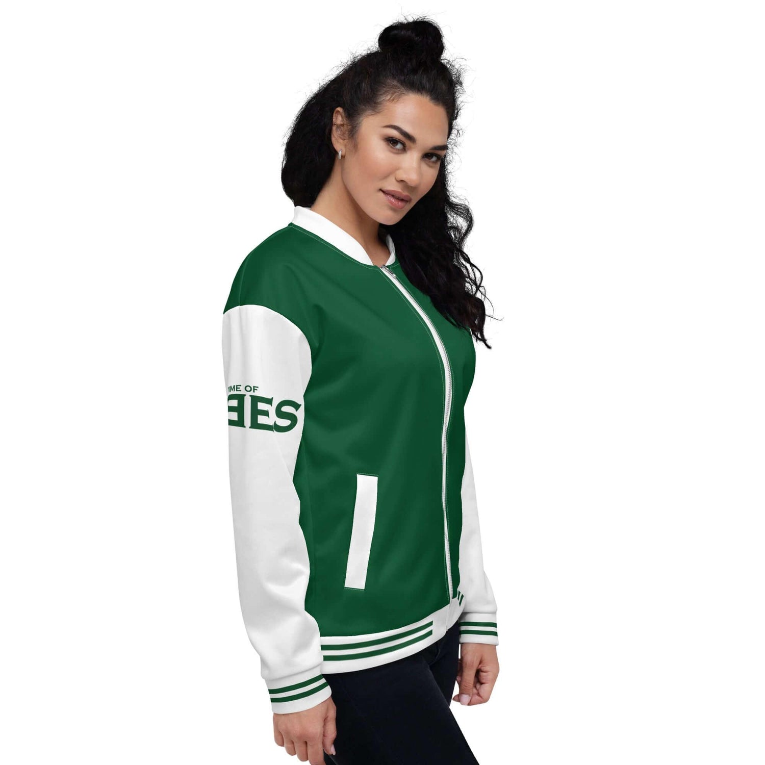 VIBES Jacke | COLLEGE (Grün) - Time Of Vibes