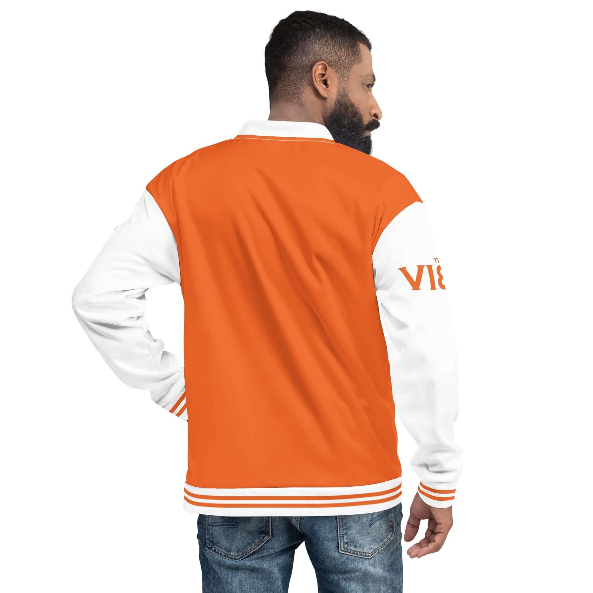 VIBES Jacke | COLLEGE (Orange) - Time Of Vibes