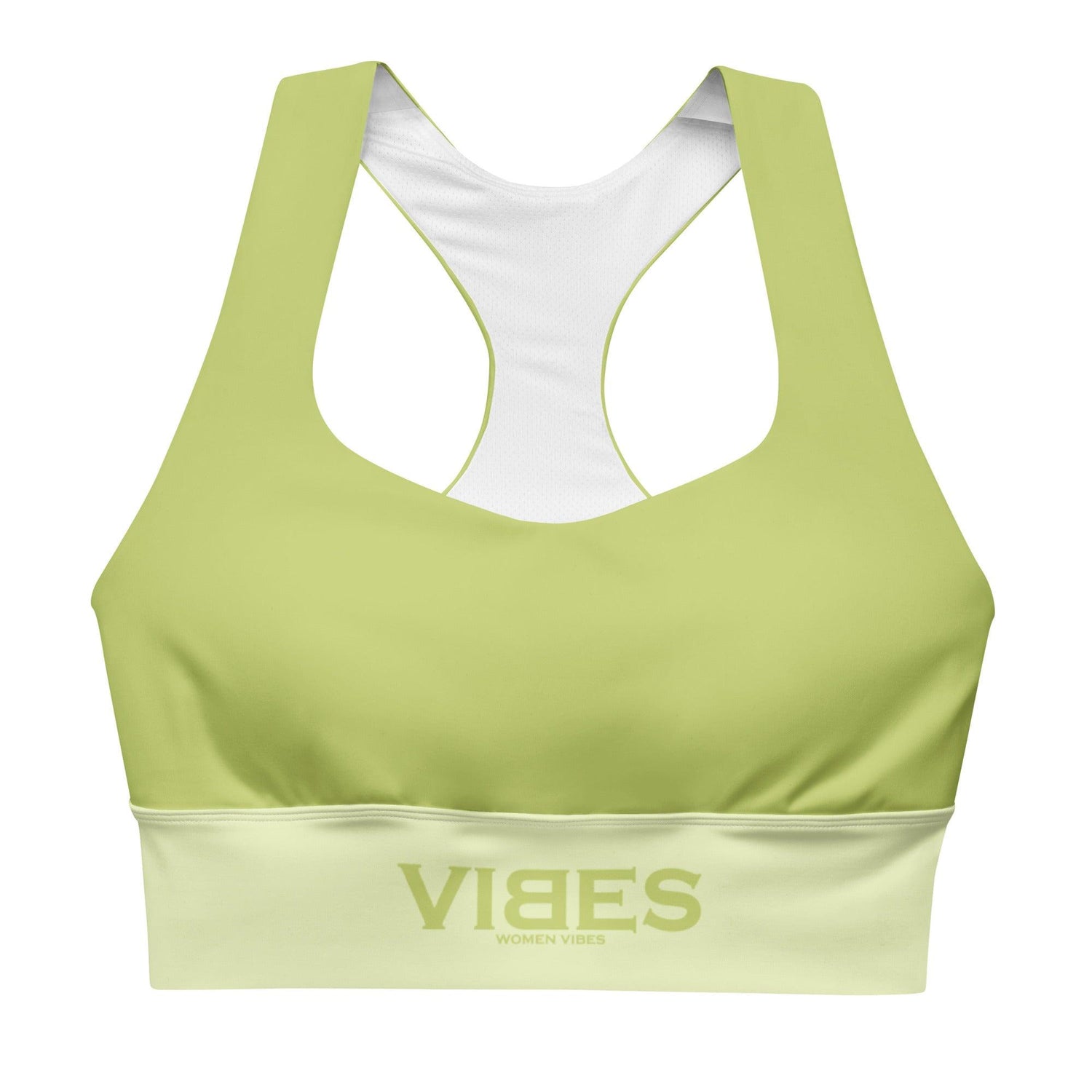 VIBES Langer Sport BH (Grün) - Time Of Vibes