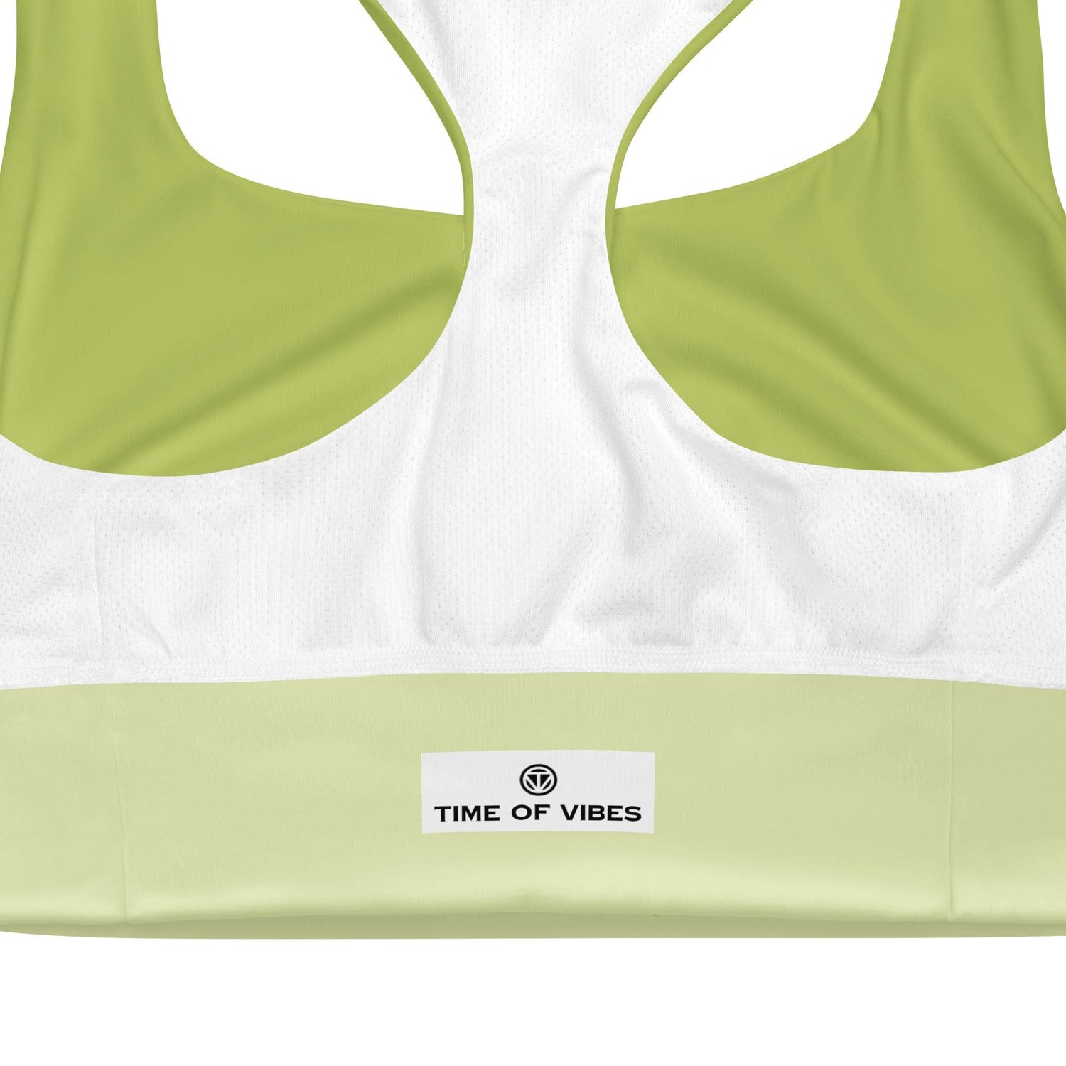 VIBES Langer Sport BH (Grün) - Time Of Vibes