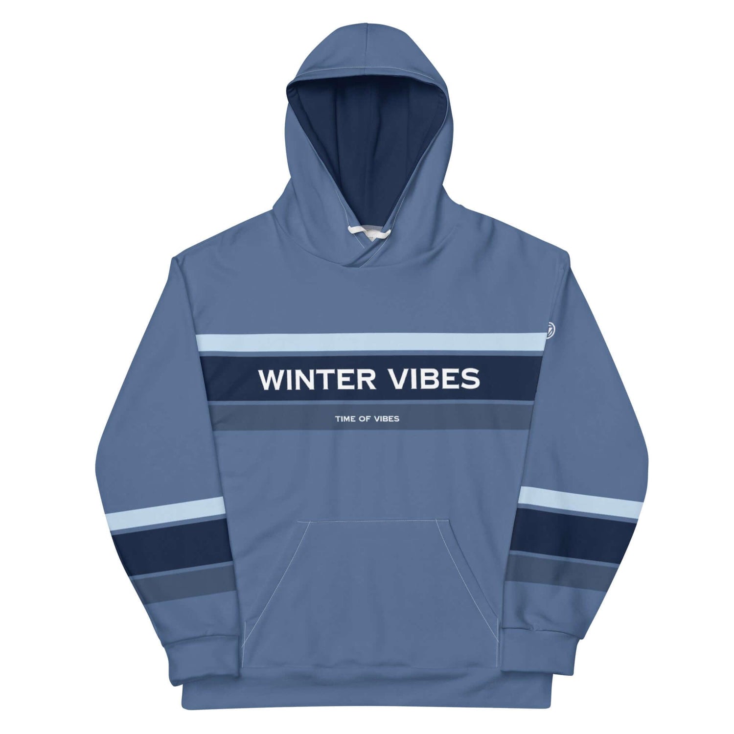 VIBES Premium Hoodie | WINTER (Blau) * Unisex - Time Of Vibes