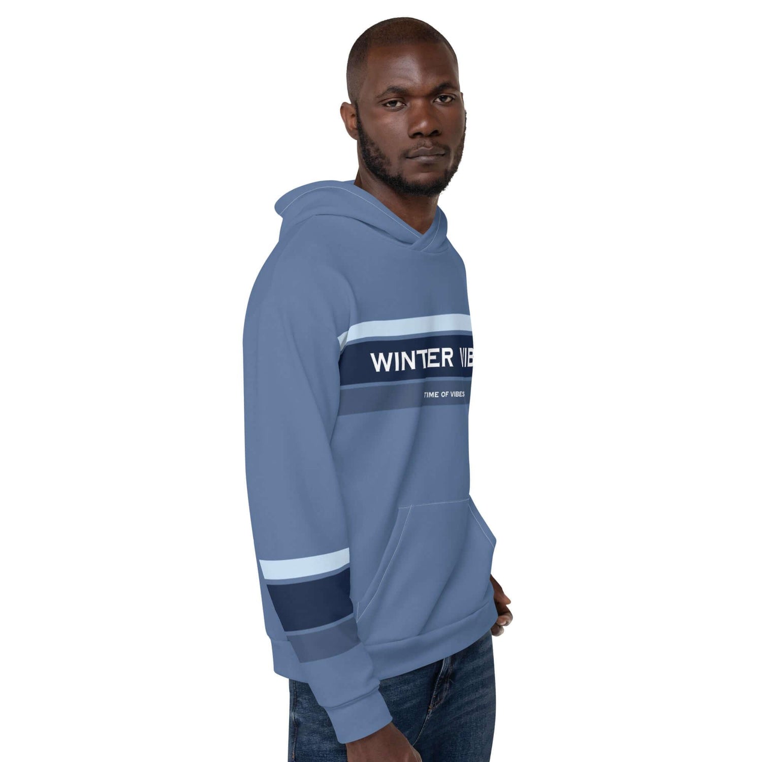 VIBES Premium Hoodie | WINTER (Blau) * Unisex - Time Of Vibes