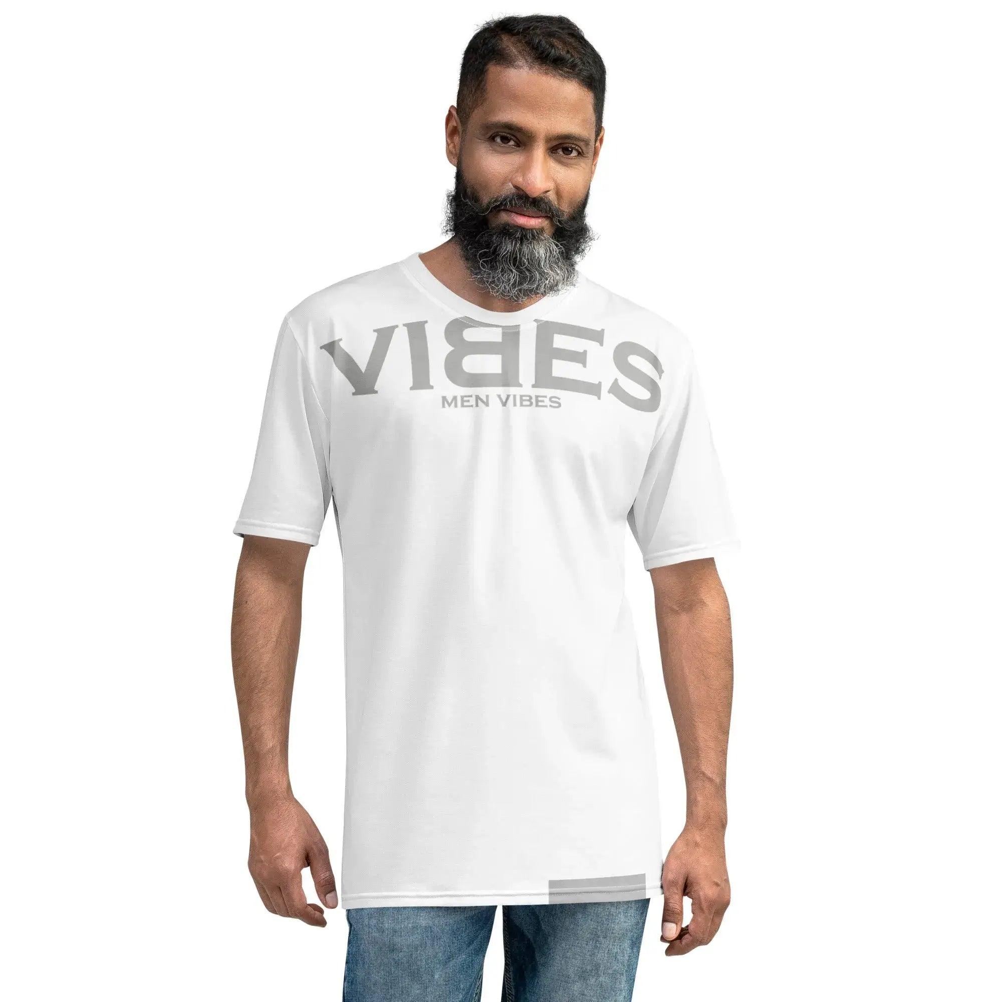 VIBES Premium T-Shirt Herren (Weiß) - Time Of Vibes