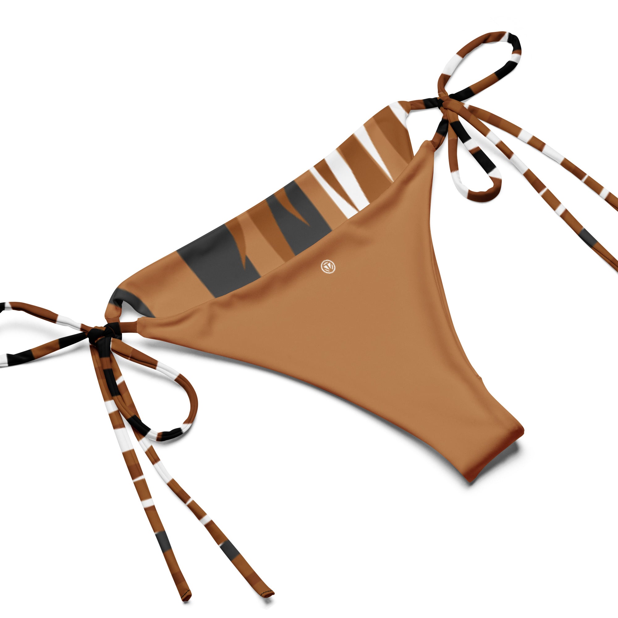 VIBES Schnür-Bikini TIGER (Braun) - Time Of Vibes