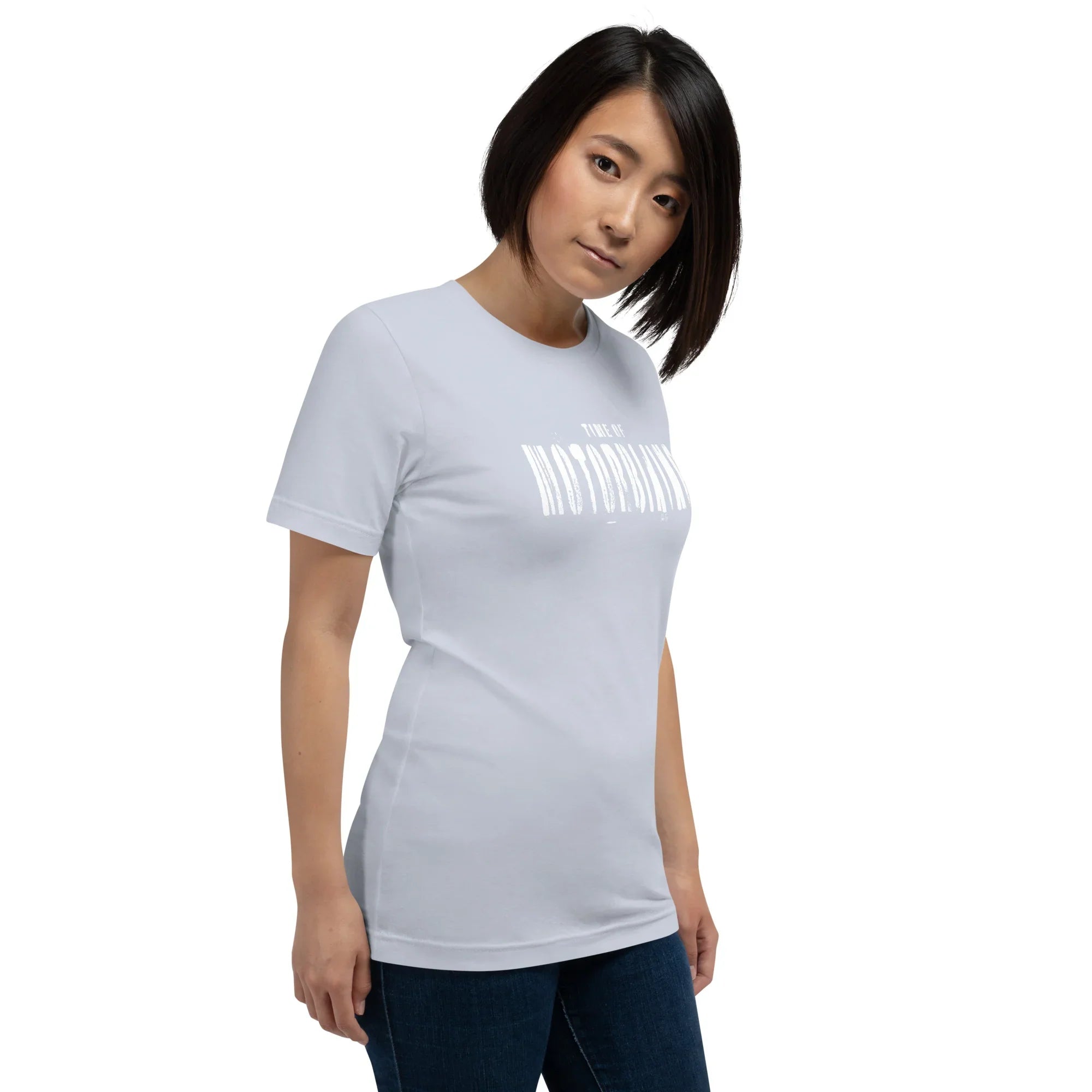 VIBES T-Shirt | MOTORBIKING (Hellblau/Weiß) * Unisex - Time Of Vibes