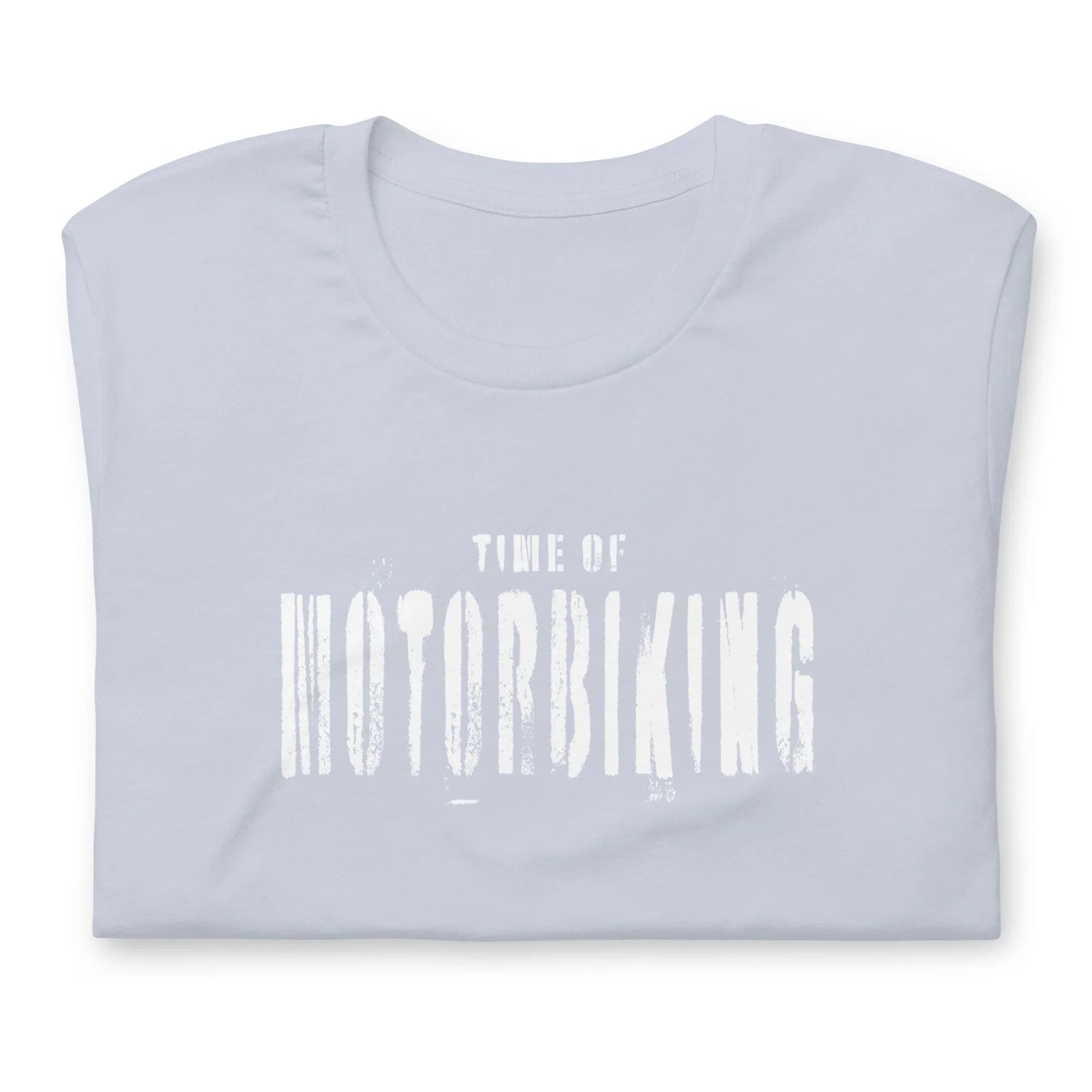 VIBES T-Shirt | MOTORBIKING (Hellblau/Weiß) * Unisex - Time Of Vibes