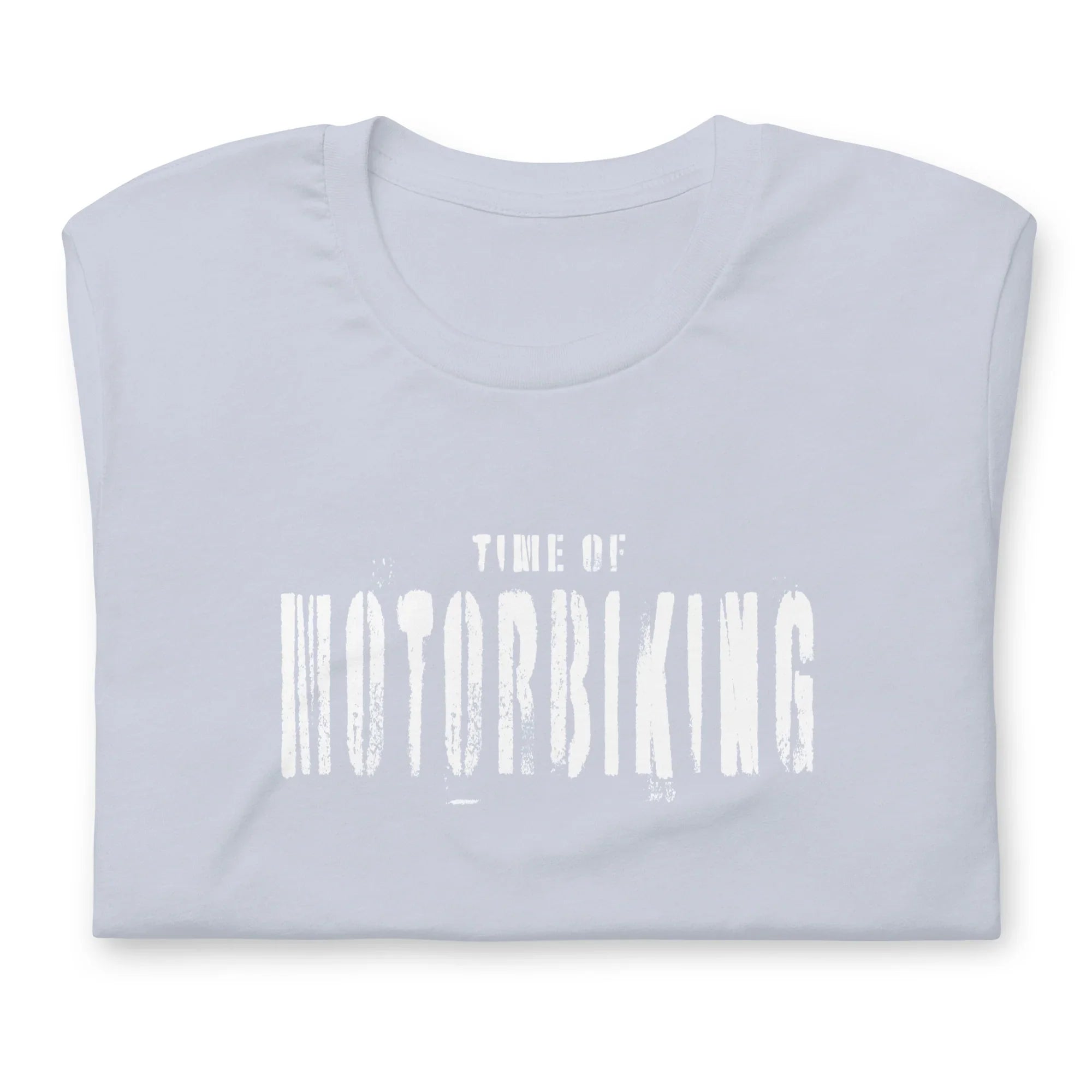 VIBES T-Shirt | MOTORBIKING (Hellblau/Weiß) * Unisex - Time Of Vibes