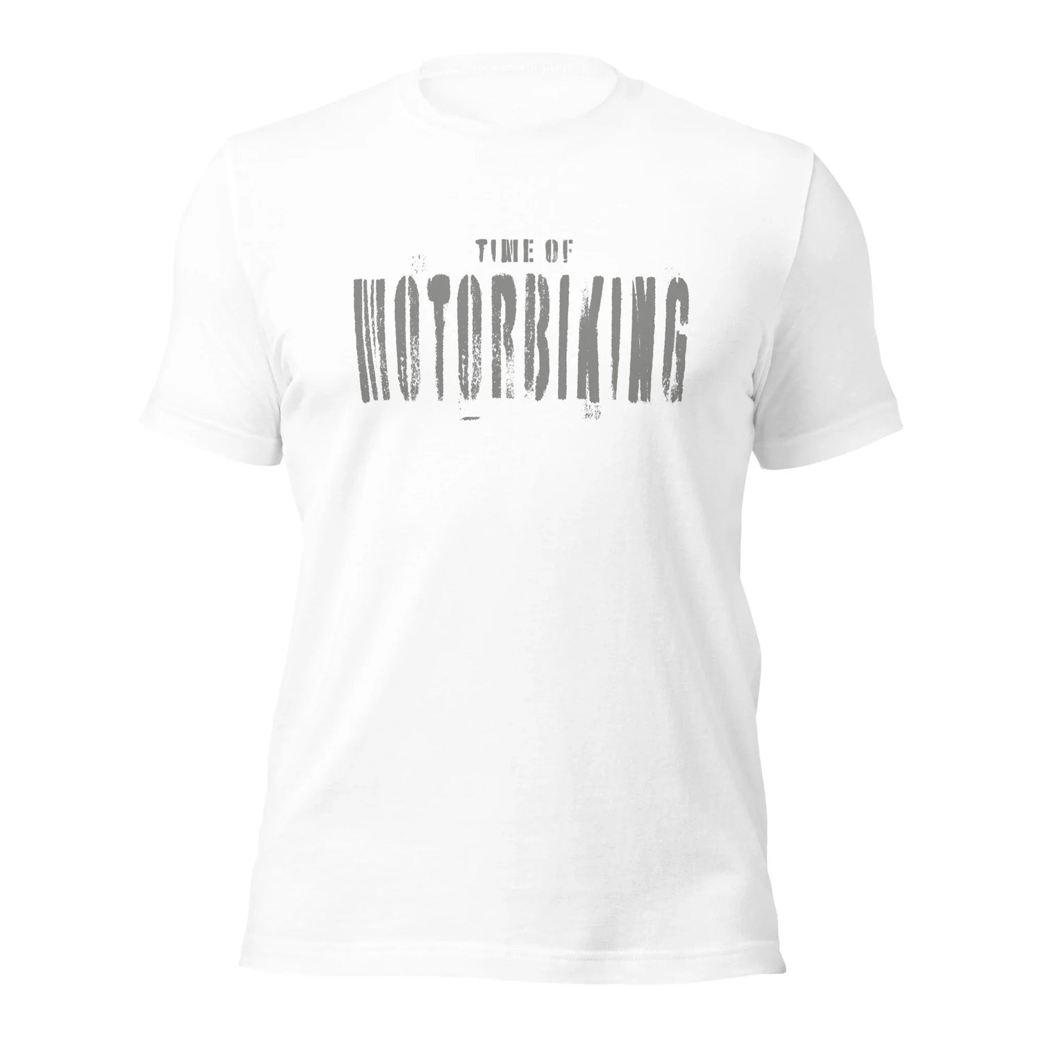 VIBES T-Shirt | MOTORBIKING (Weiß/Grau) * Unisex - Time Of Vibes