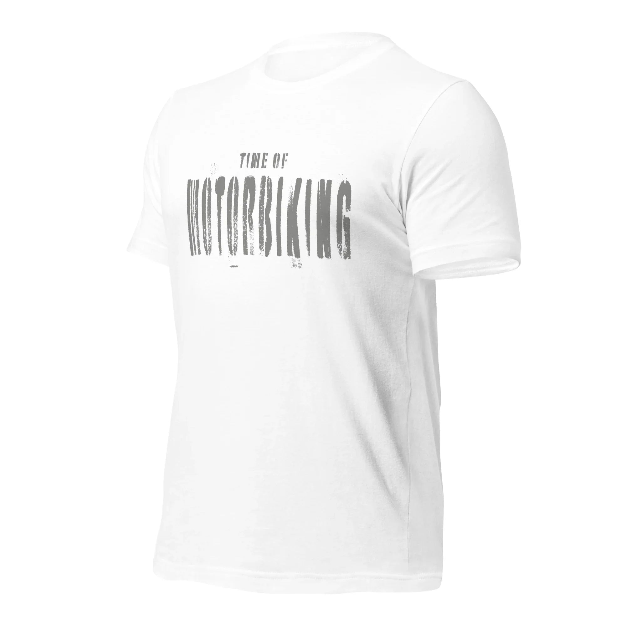 VIBES T-Shirt | MOTORBIKING (Weiß/Grau) * Unisex - Time Of Vibes
