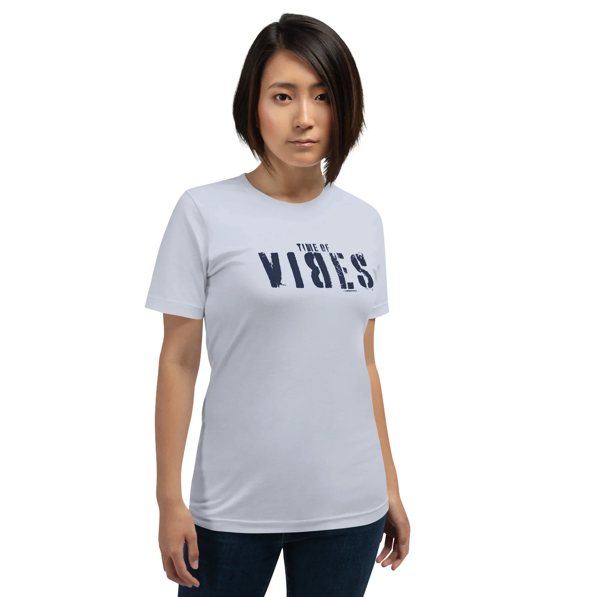 VIBES T-Shirt TOV (Hellblau/Blau) * Unisex - Time Of Vibes