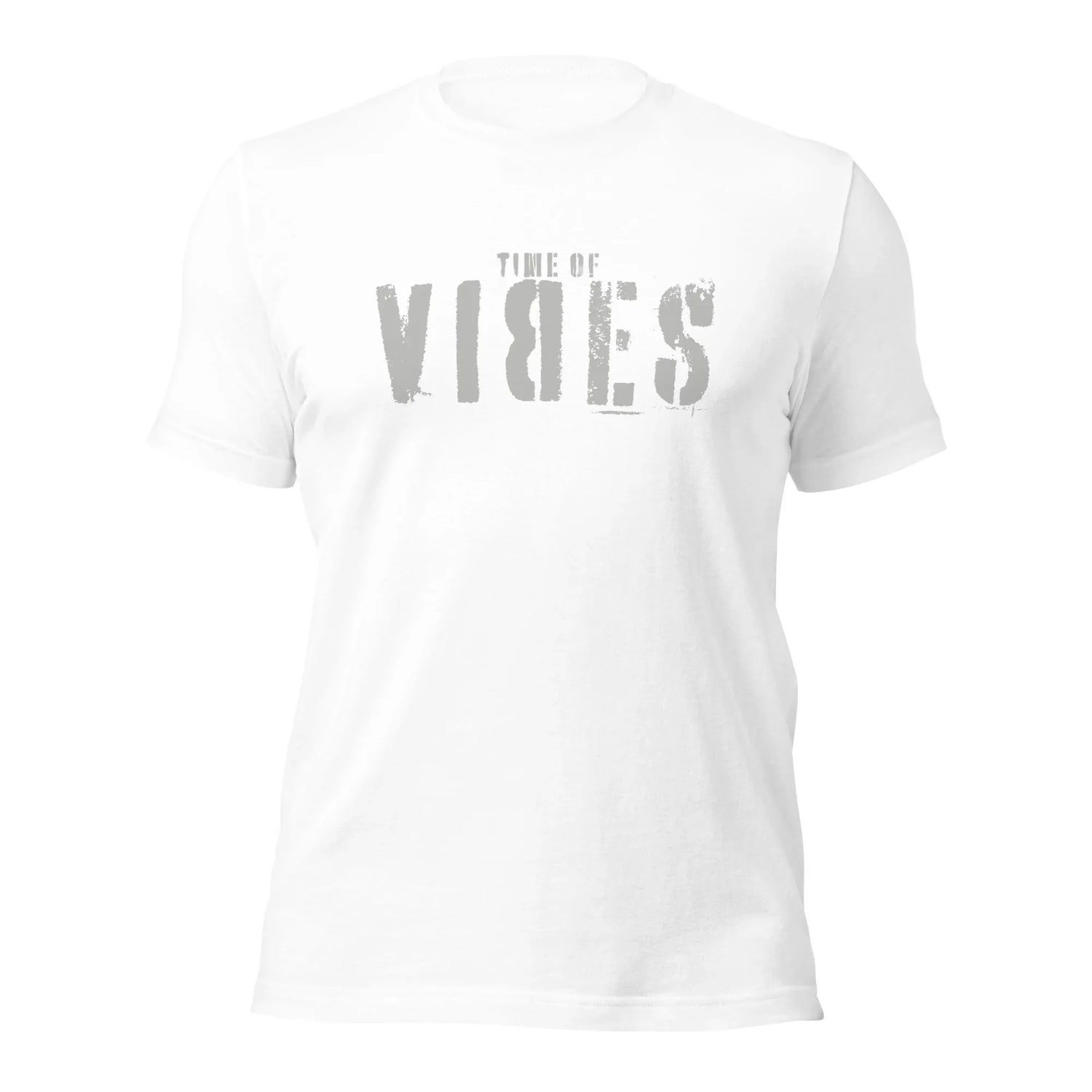 VIBES T-Shirt TOV (Weiß/Silber) * Unisex - Time Of Vibes