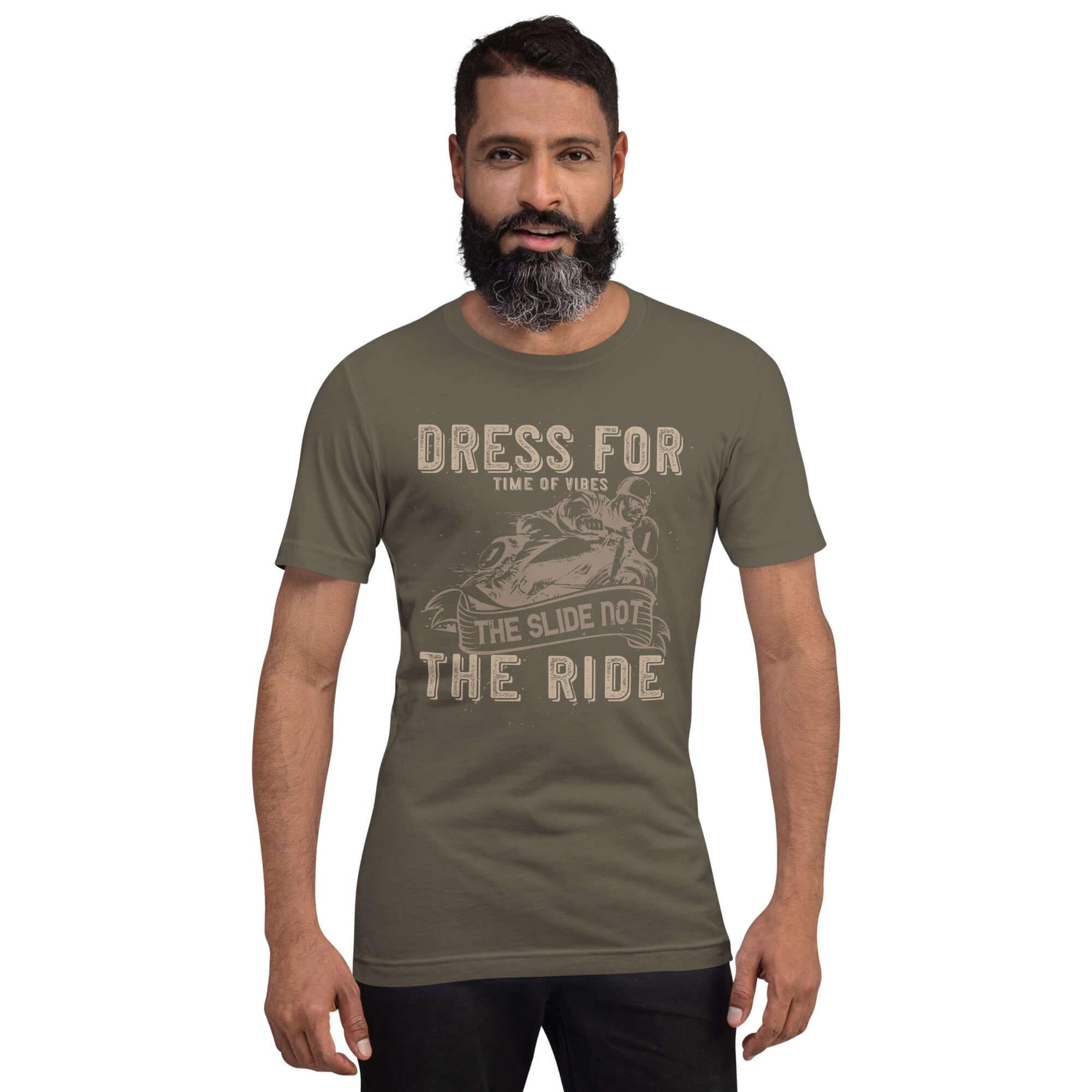 VIBES T-Shirt | DRESS4RIDE (Grün) * Herren - Time Of Vibes