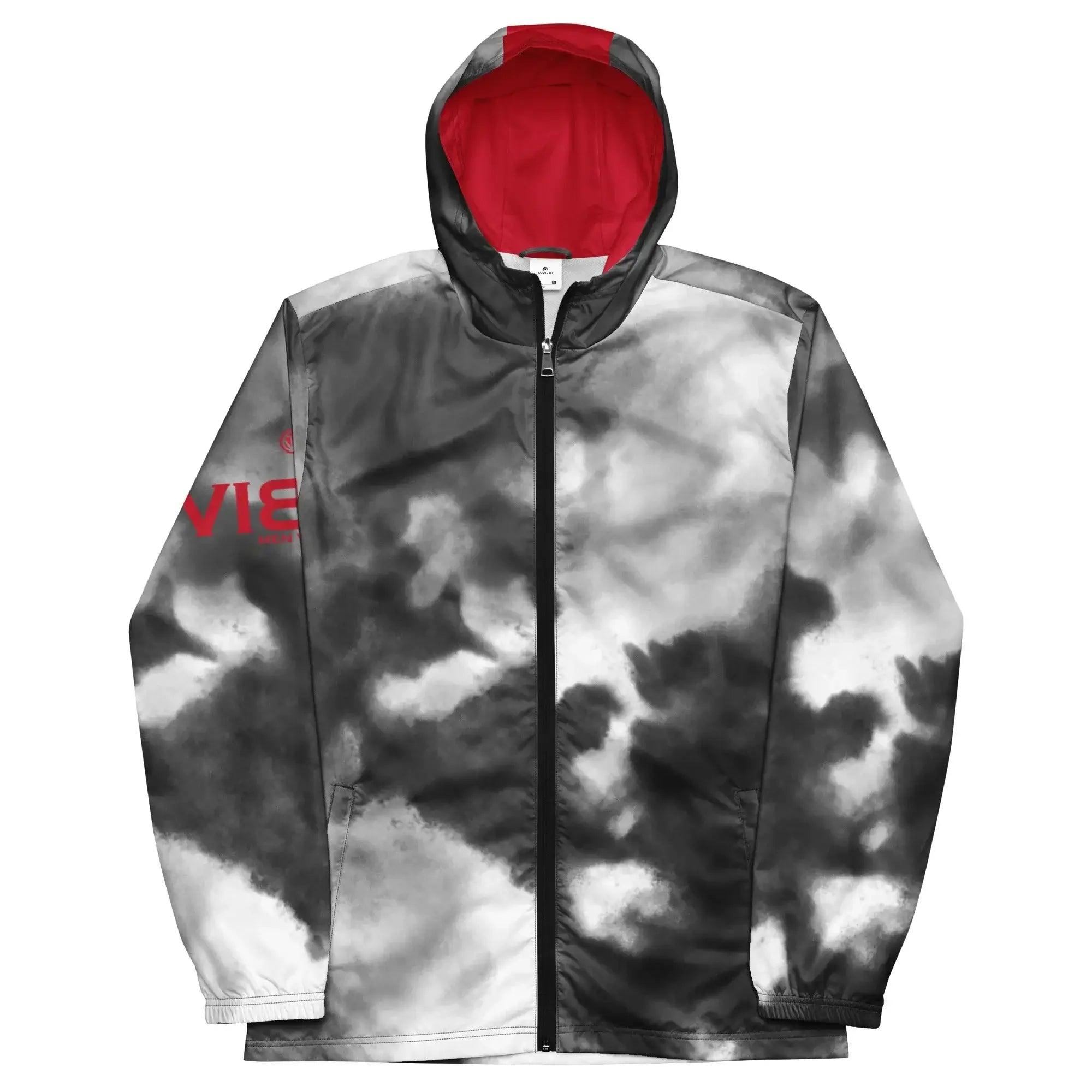 VIBES Windjacke | WATER (Grau/Rot) * Herren - Time Of Vibes