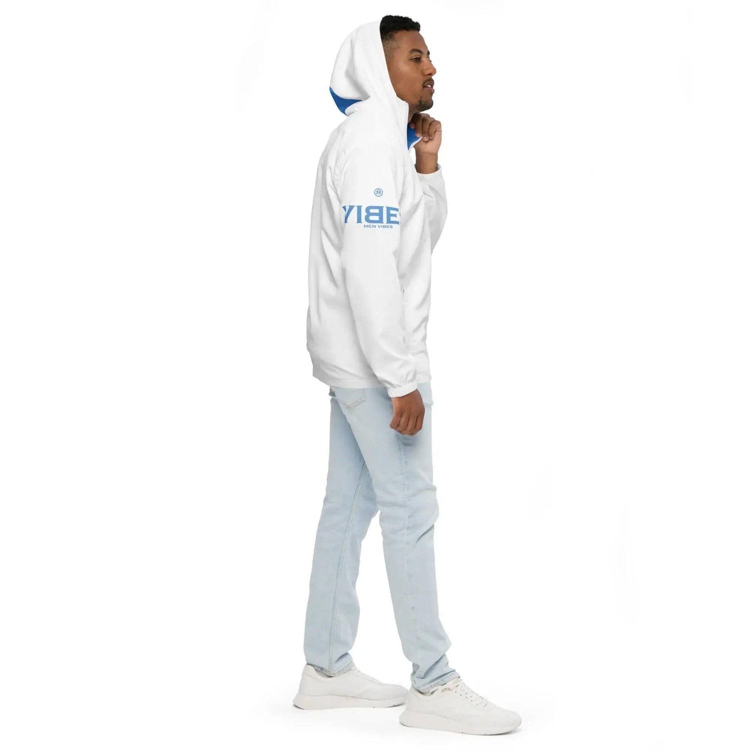 VIBES Windjacke | 23 (Weiß/Blau) * Herren - Time Of Vibes