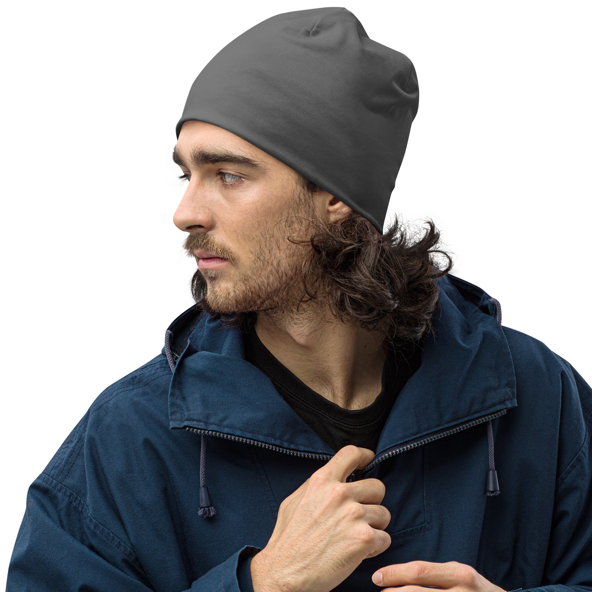 TOV Beanie | VIBES II (Grau/Schwarz) * Unisex - Time Of Vibes