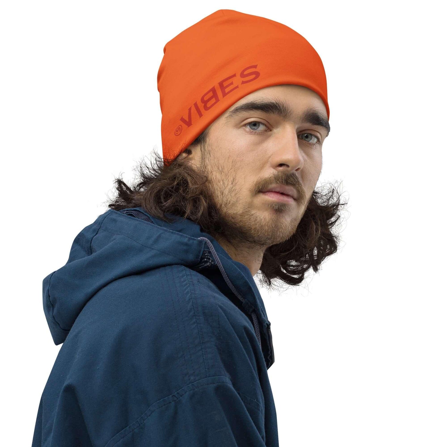 VIBES Beanie Unisex (Orange) - Time Of Vibes