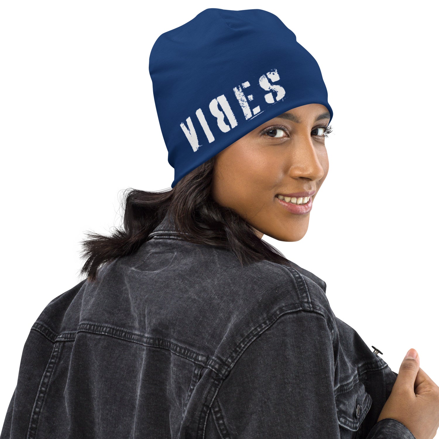 TOV Beanie | VIBES II (Blau/Weiß) * Unisex - Time Of Vibes