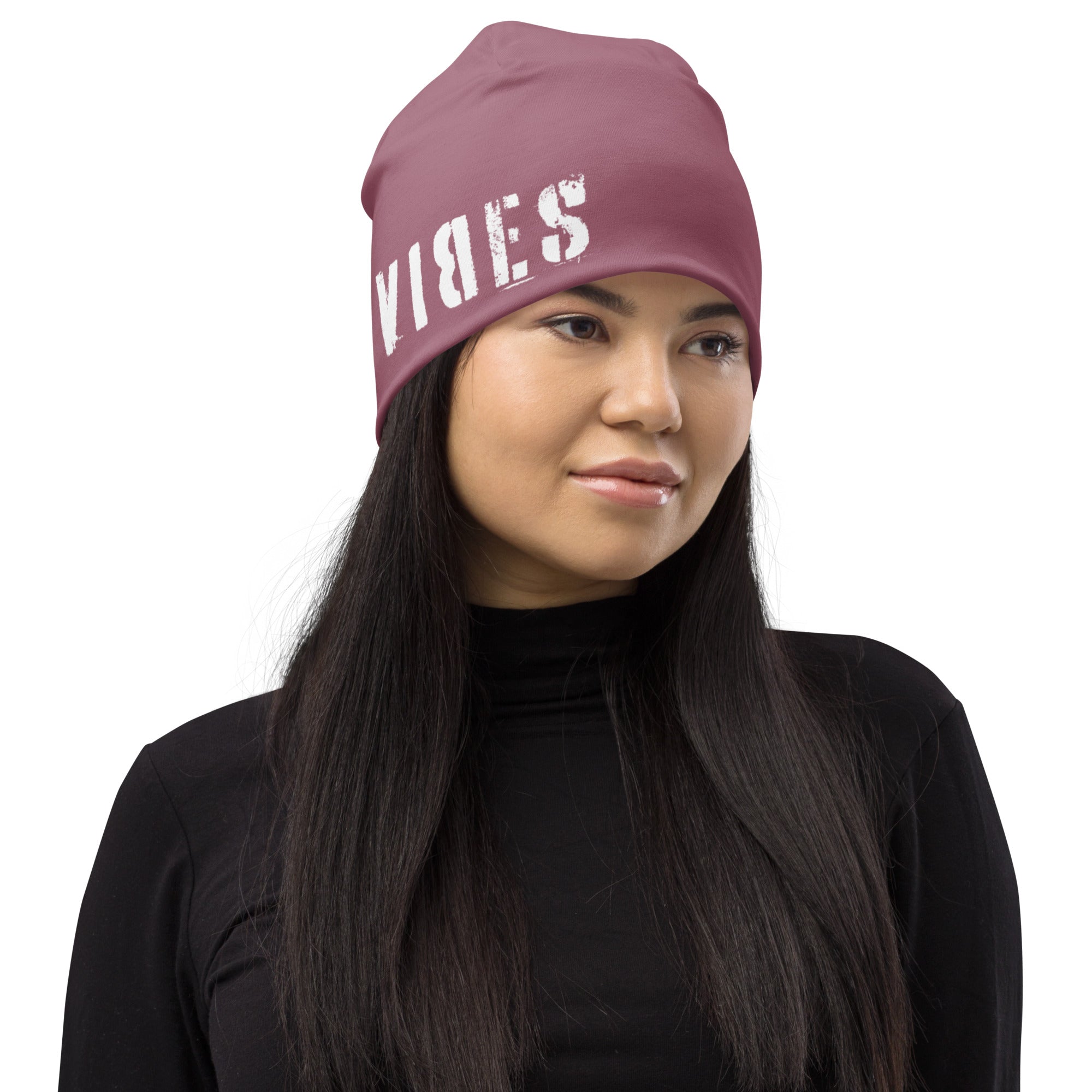TOV Beanie | VIBES II (Lila/Weiß) * Unisex - Time Of Vibes