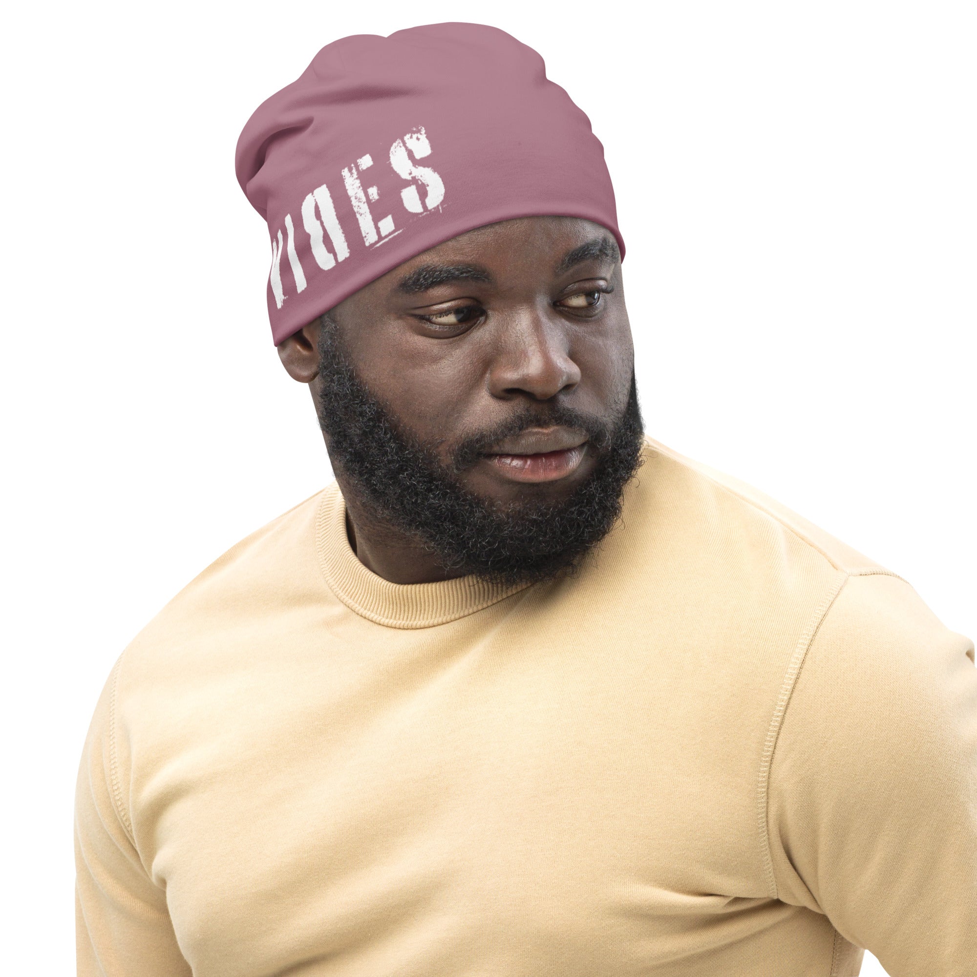 TOV Beanie | VIBES II (Lila/Weiß) * Unisex - Time Of Vibes