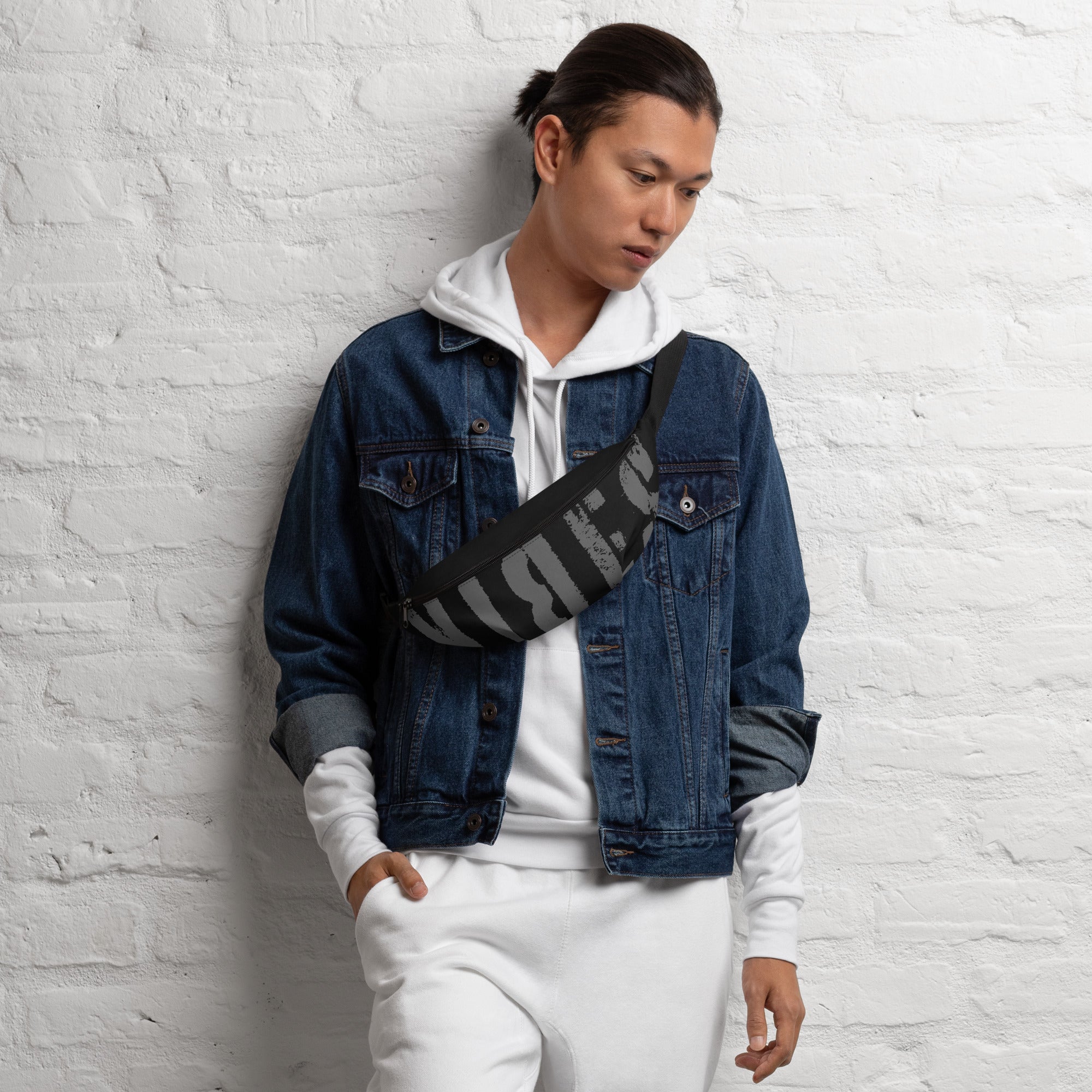 TOV Bauchtasche VIBES II (Schwarz/Grau) - Time Of Vibes